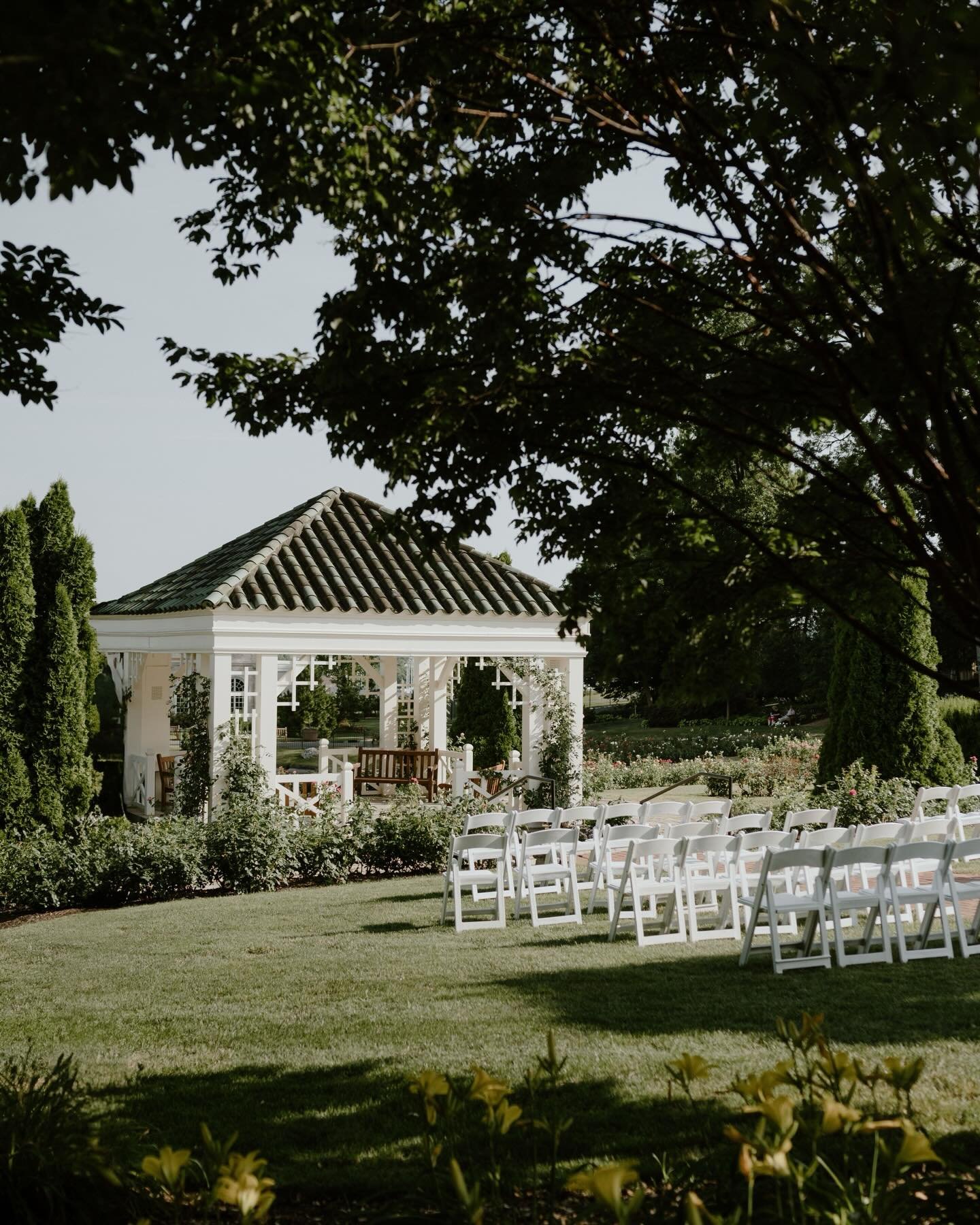 Lost in the details of the little things that make up a wedding day. 

The sun warming the summer air, the panoramic views overlooking Hershey Gardens, the wind catching the ribbons on the chairs set in the aisle, a lovingly hand-painted banner welco