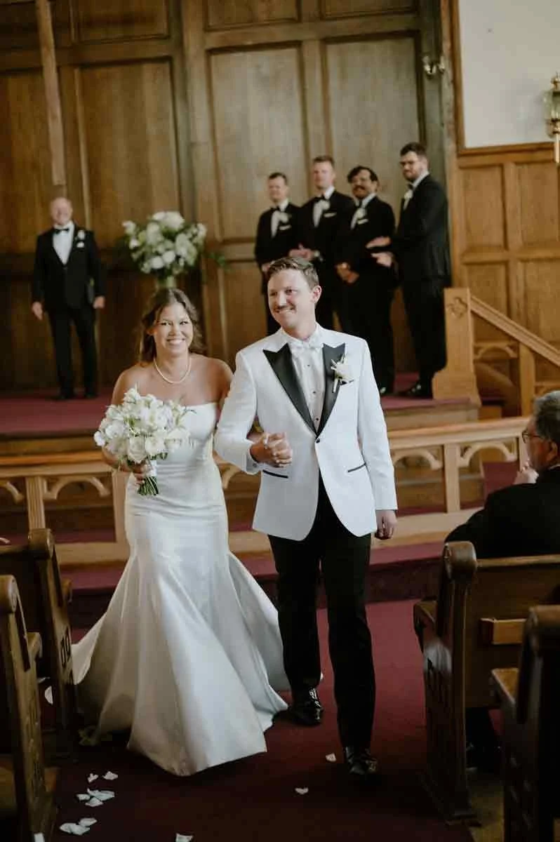 just married feeling captured by Pennsylvania wedding photographer