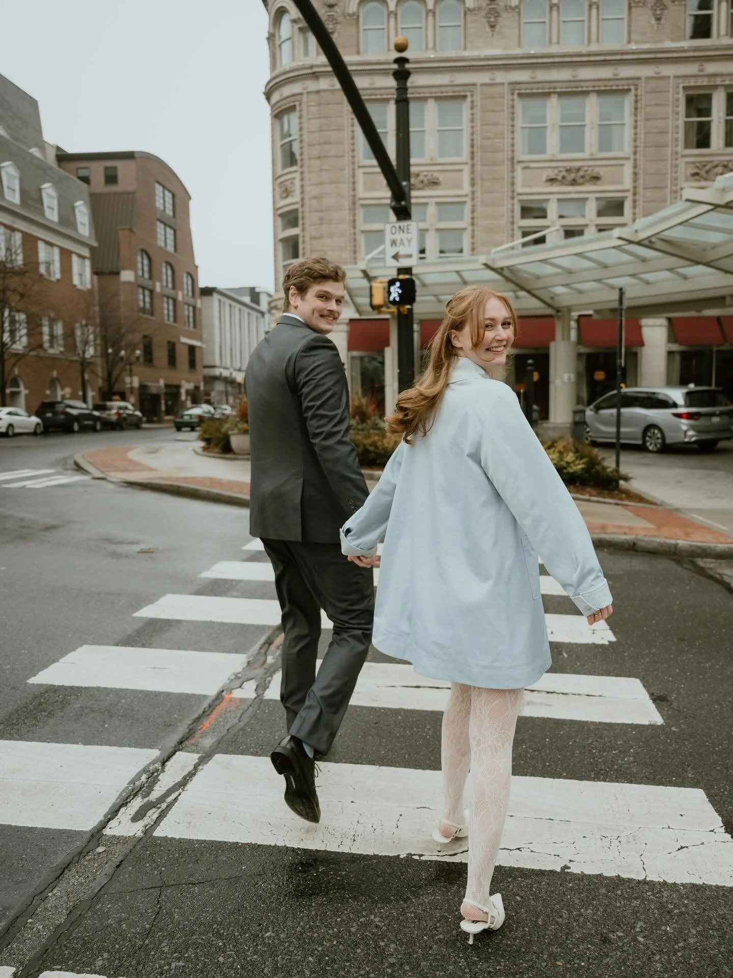 A rainy March day getting to celebrate Blake &amp; Melissa in downtown Lancaster as they tied the knot! 

The joy these two evoke within each other was so palpable from our first call together &amp; getting to capture it in person felt so natural &am