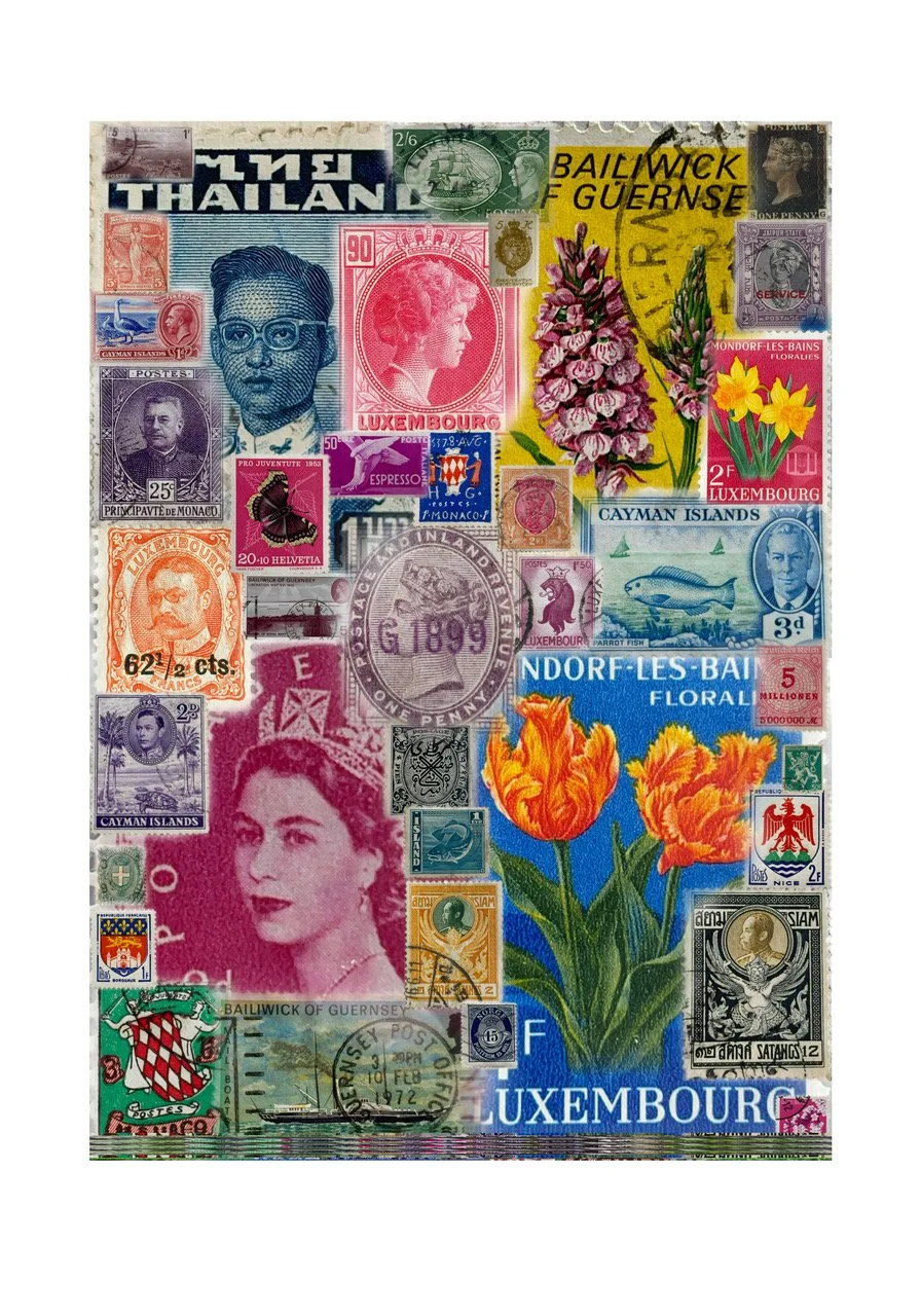 Thai Poster - Digital Print on Acrylic Layers - 70x90cm