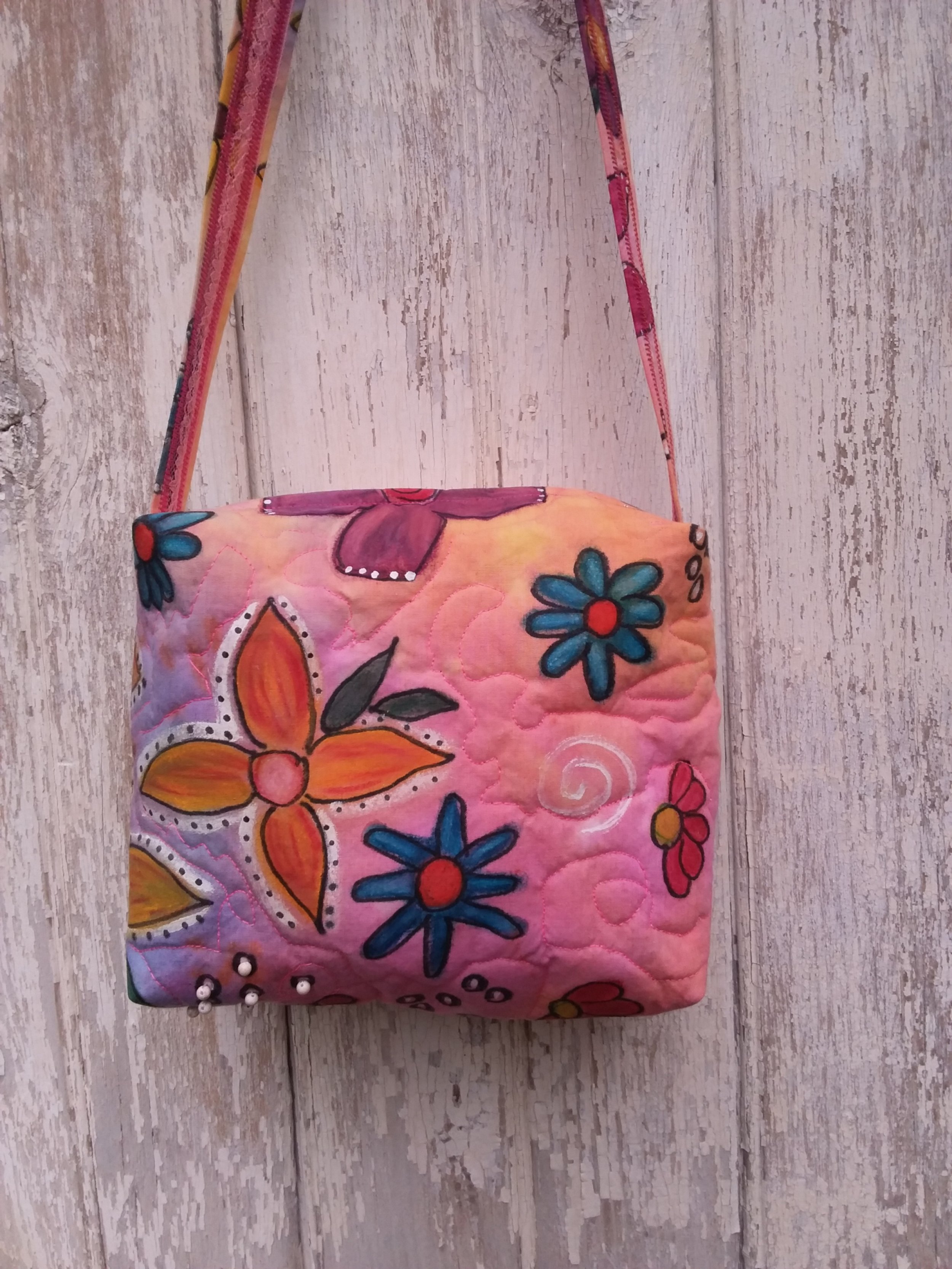 Vintage Embroidered Tote Bag Retro Ethnic Style Shoulder Bag - Temu