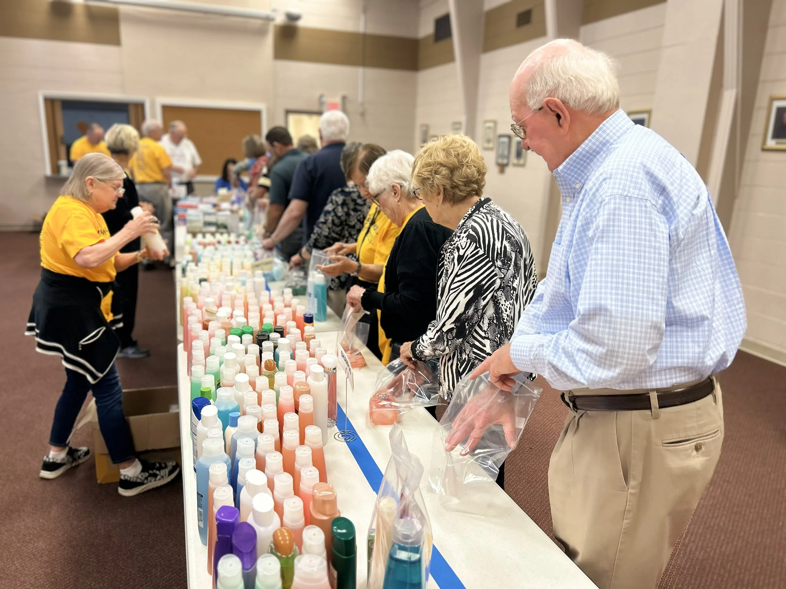 Hygiene Kit Packing Event
