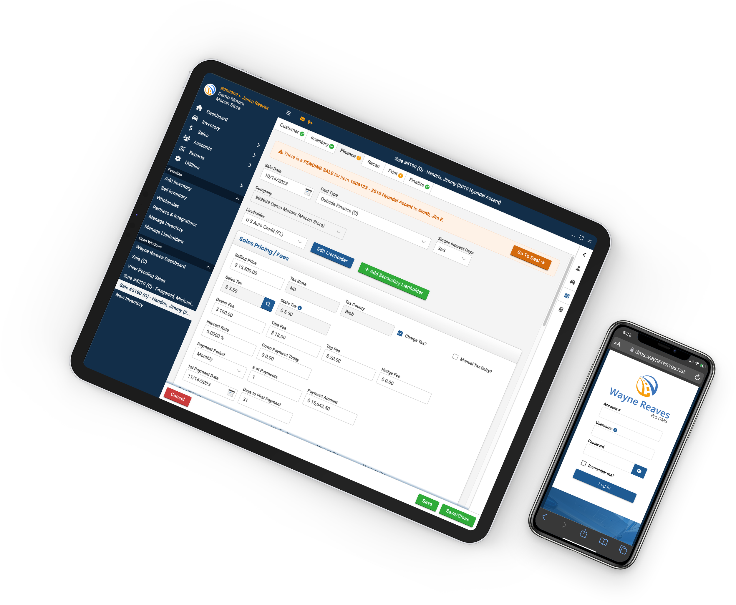 Dealer Management Software (DMS) for Auto Dealers — Wayne Reaves