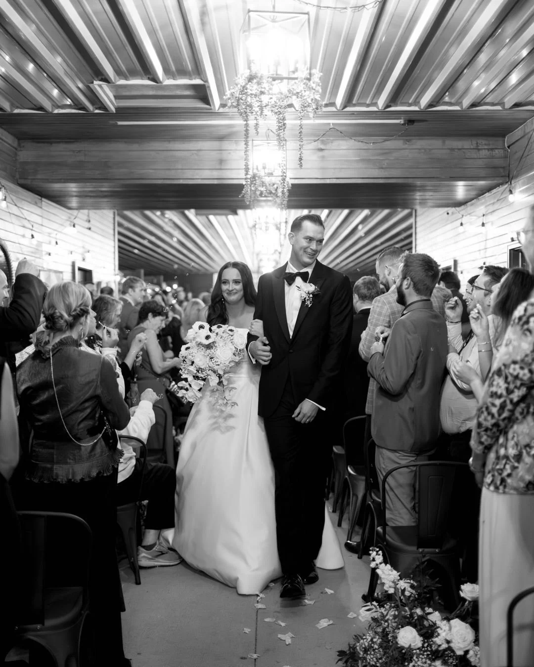 Lexie and Travis weren&rsquo;t about to let a little rain get in the way of their perfect day 🌦️💓

The rain became the perfect fall backdrop for a cozy, intimate ceremony inside our converted stables, proof that love always shines brightest, rain o