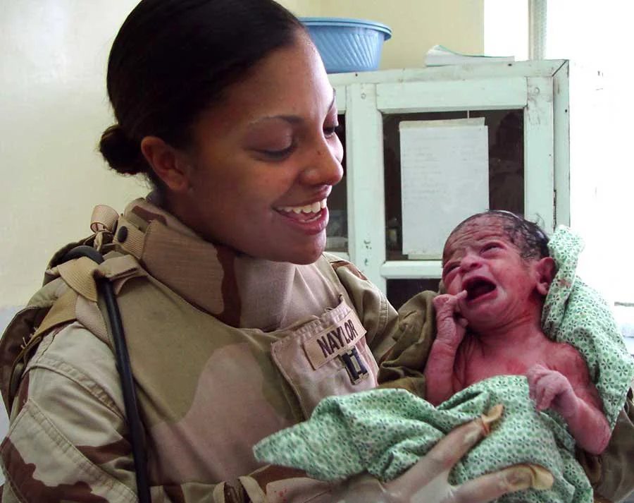 Veteran family photo