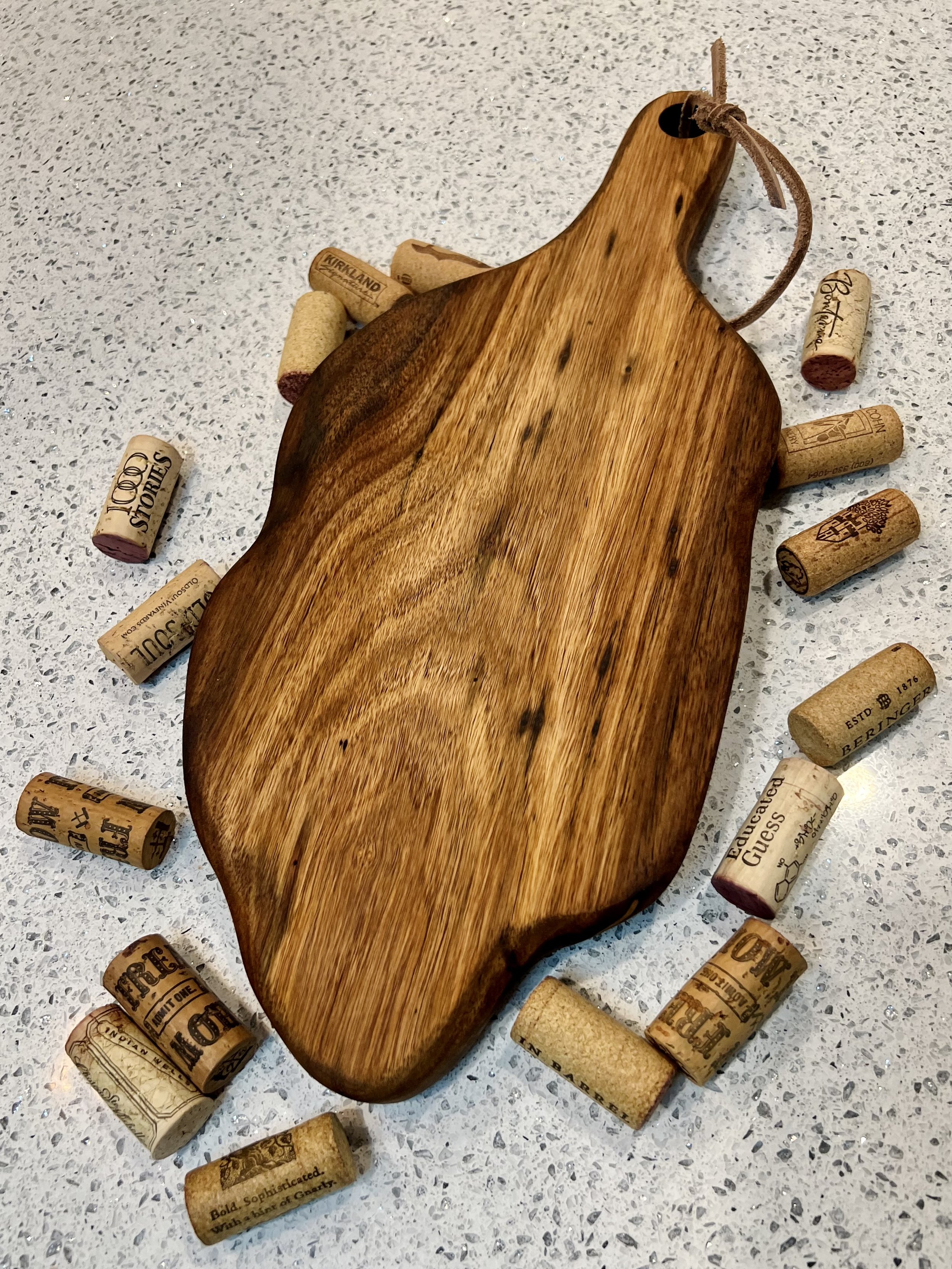 Live Edge Cocktail Board