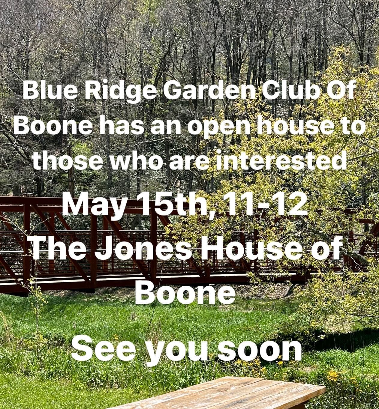 We would love to meet any fellow gardeners on May 15th. #boone #boonenc #boonenorthcarolina #boonegarden #wataugacounty #828