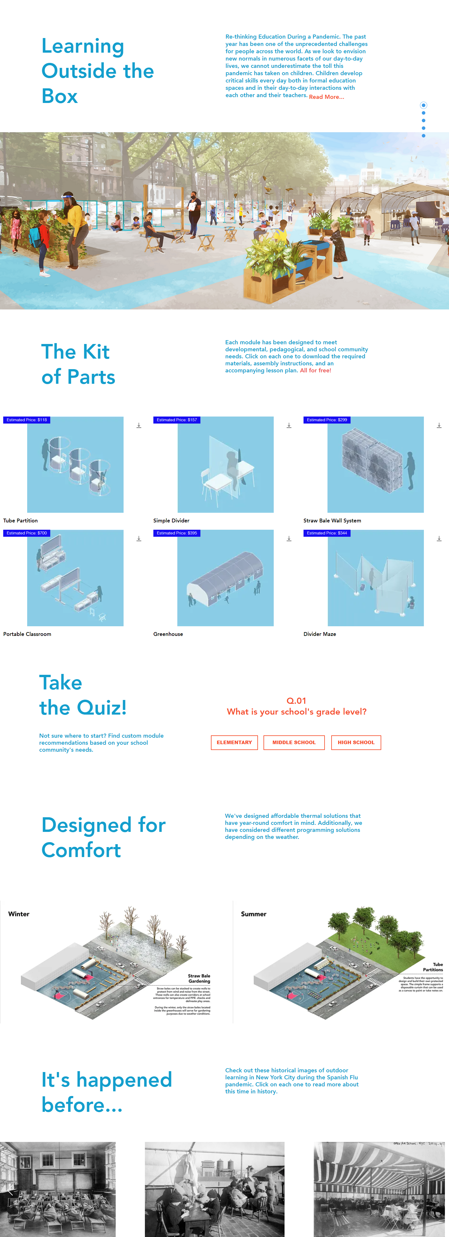 Learning Outside the Box Interface
