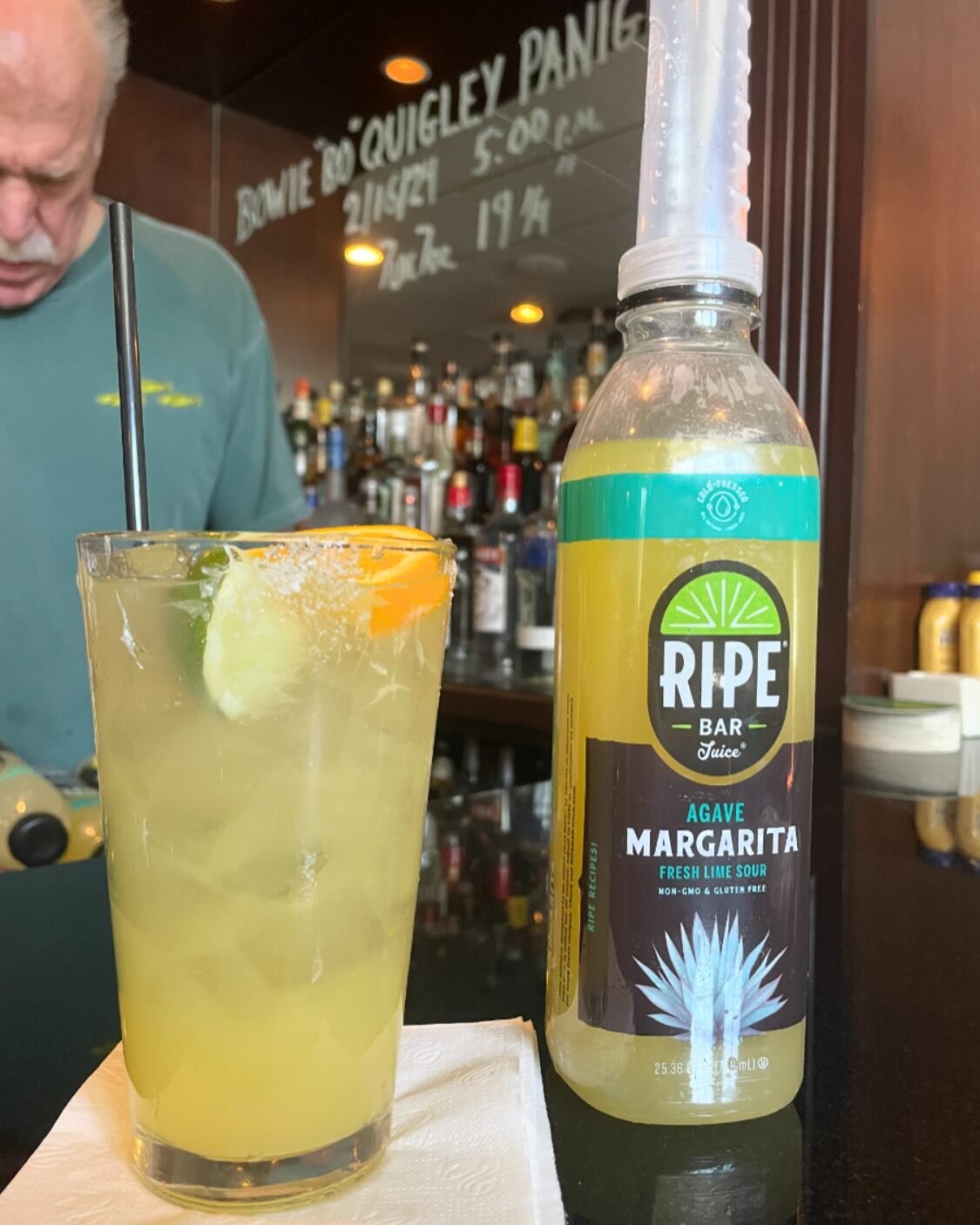 If you&rsquo;re looking for the best margarita in town, look no further. We are now proud to feature @ripebarjuice instead of traditional sour mix. What&rsquo;s the big deal, you ask???

Ripe is made with real deal (3) ingredients!
- Cold-Pressed Jui