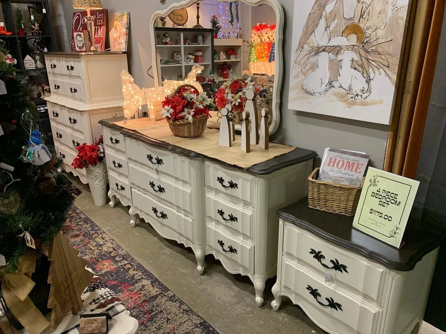 painted bedroom set 