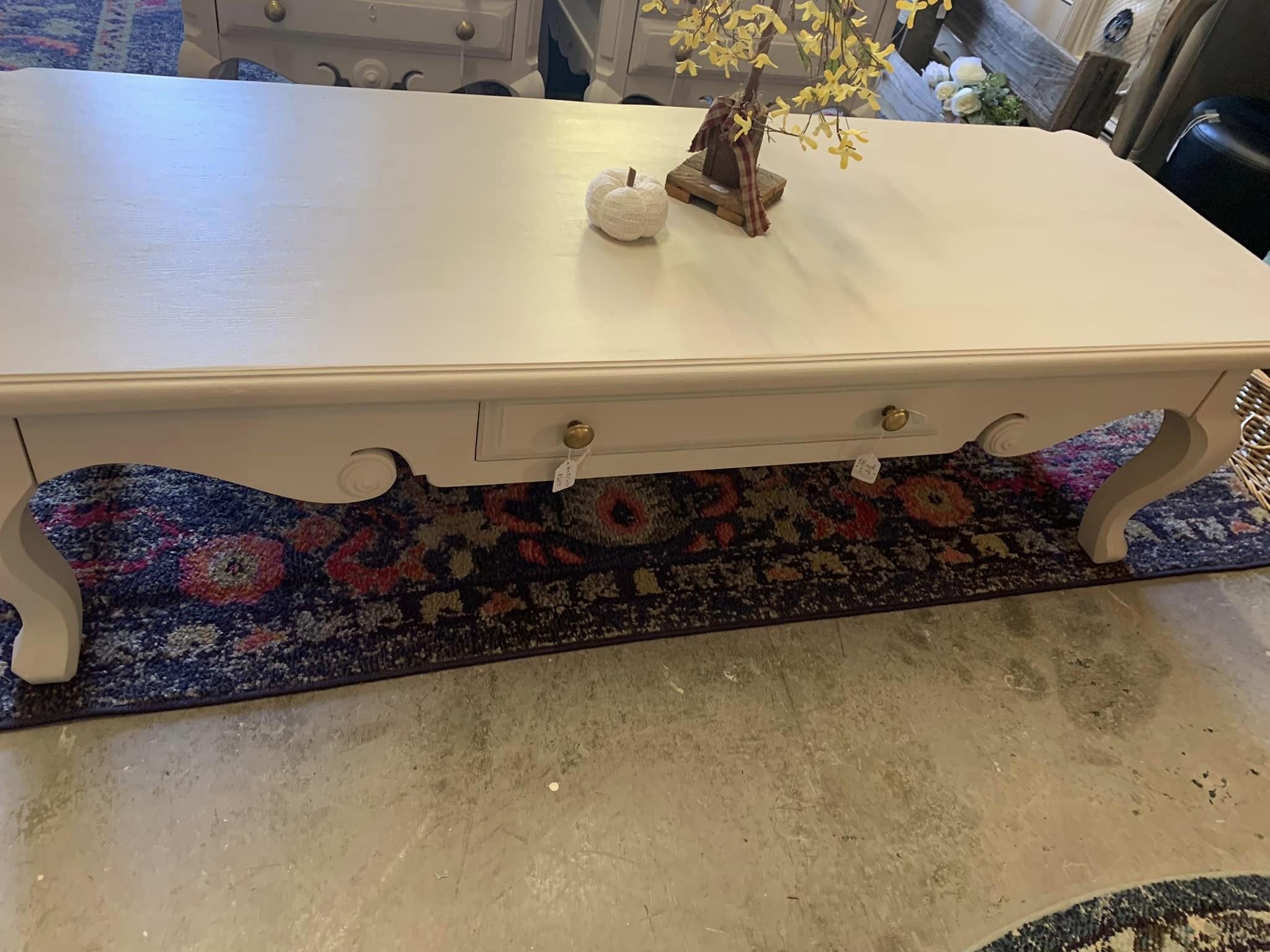 coffee table painted