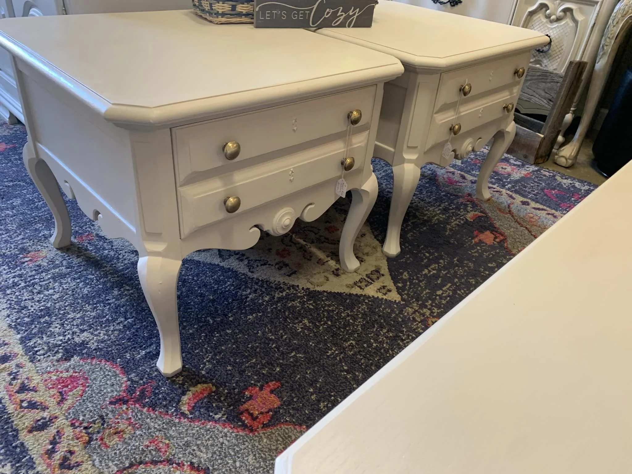 side tables painted 
