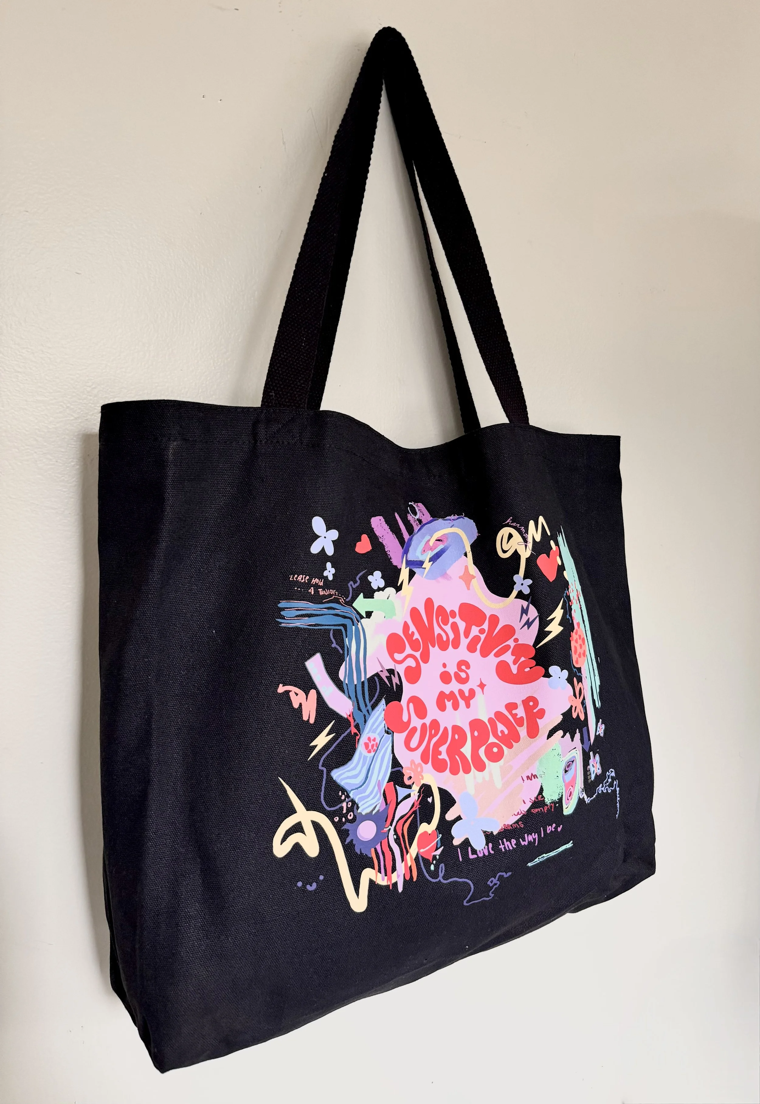 Sensitivity is my Superpower Tote Bag