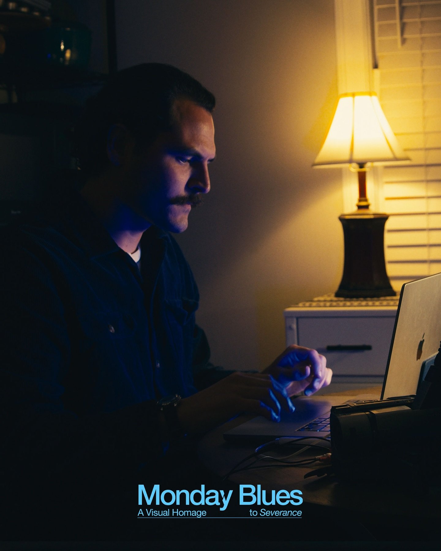 A recent idea to make another visual homage—this time to #Severance on Apple TV—is now reality in this 10-minute short. Swipe to enjoy a few stills!
🙏🏼 Thank you to everyone who helped me to create “Monday Blues.”Justin and