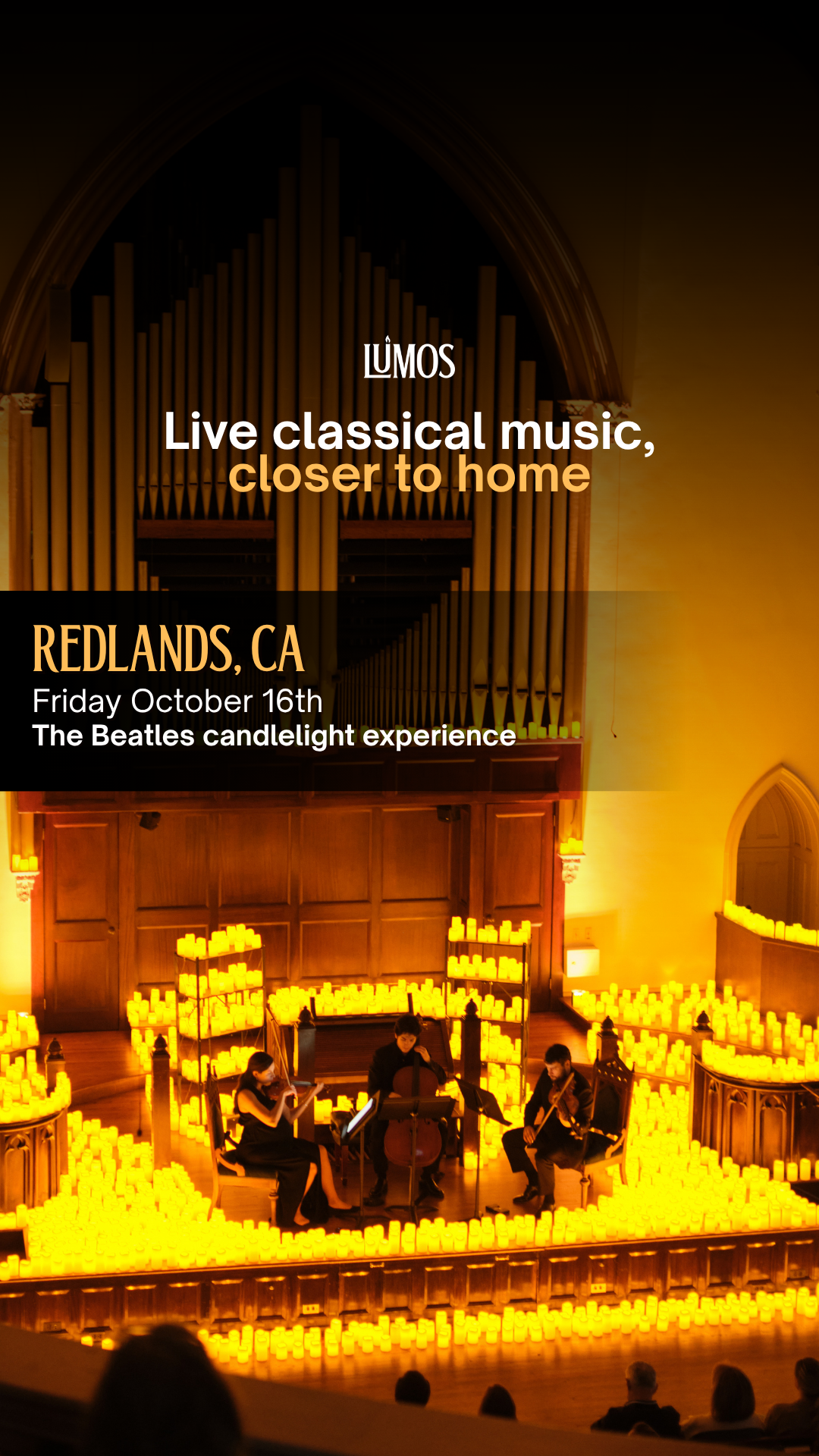 The Beatles Candlelight Experience by Lumos (First Sitting)