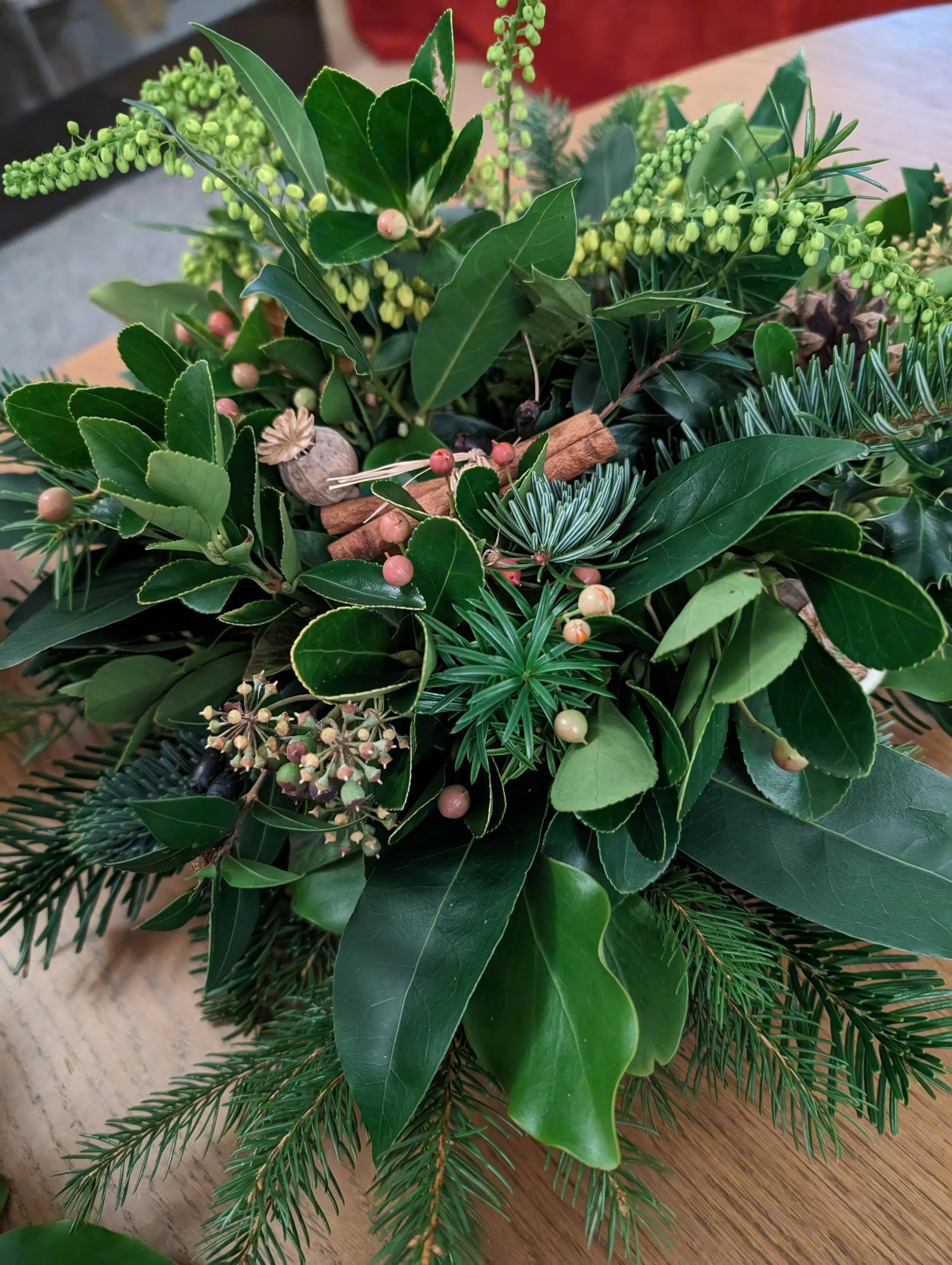 Christmas Wreath/Garland Making Workshop - 12th December