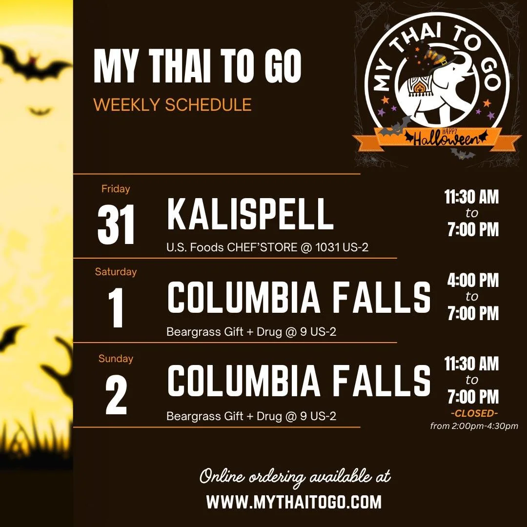 Happy Halloween! We&rsquo;ll be out, business as usual! See you out there 🇹🇭