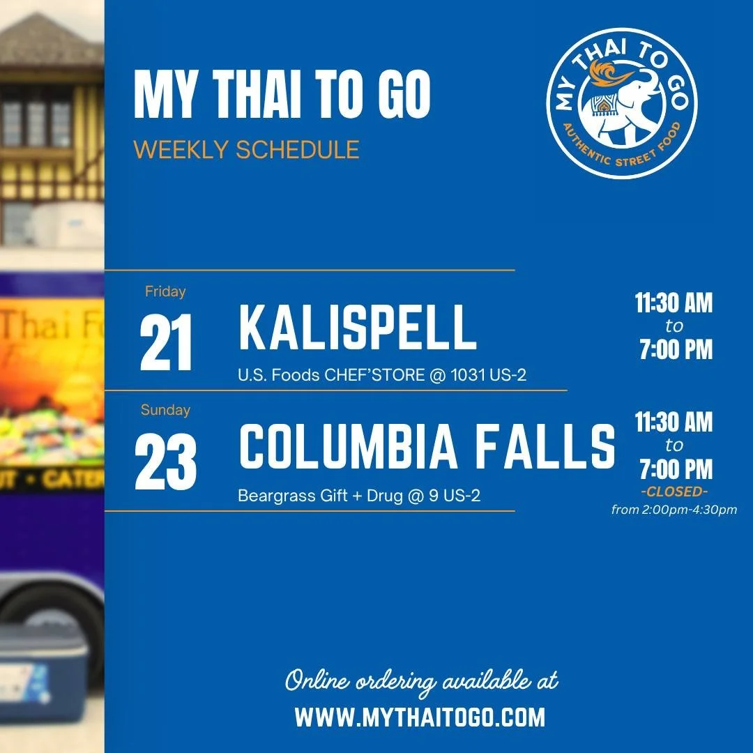 Last chance to grab some Thai food before Thanksgiving weekend! See you out there. 🇹🇭