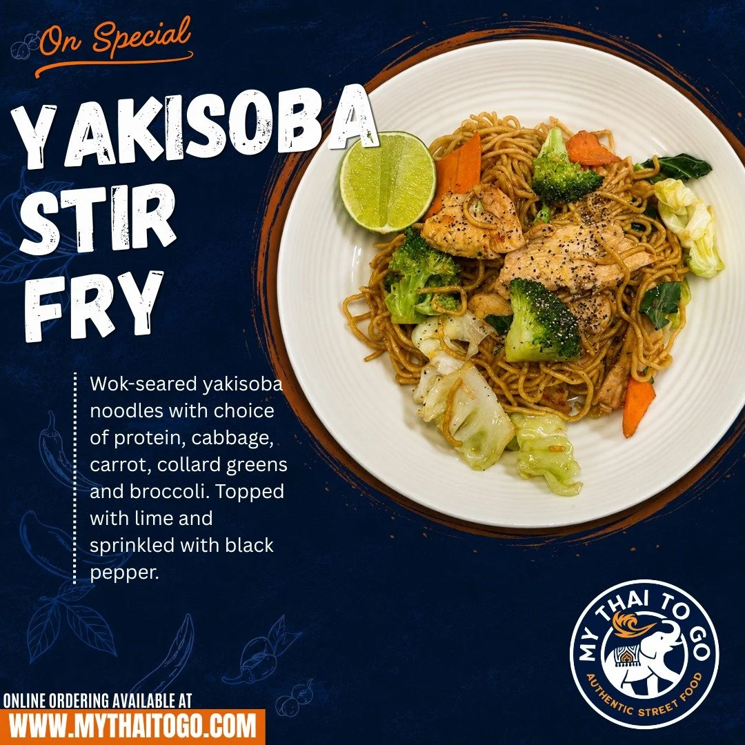 🇹🇭On special this weekend🇹🇭

Online ordering - choose a pickup time - reserve your order!
www.toasttab.com/mythai

📍Friday AUG 21 @ U.S. Foods CHEF&rsquo;STORE - Kalispell
11:30am - 7:00pm

📍Sunday AUG 23 @ Beargrass Gift + Drug - Columbia Fall