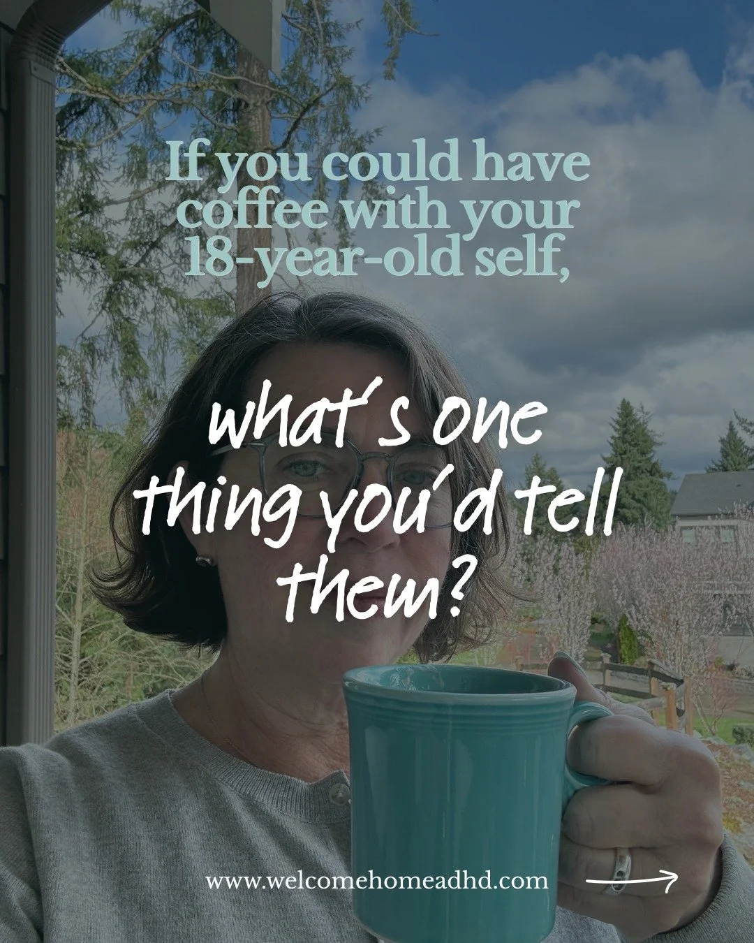 I know this trend is old, but it got me thinking, If I could sit down with my 18-year-old self what would I say??

I wouldn&rsquo;t tell her to try harder or be more consistent.

I&rsquo;d explain her energy.

That the bursts of motivation followed b