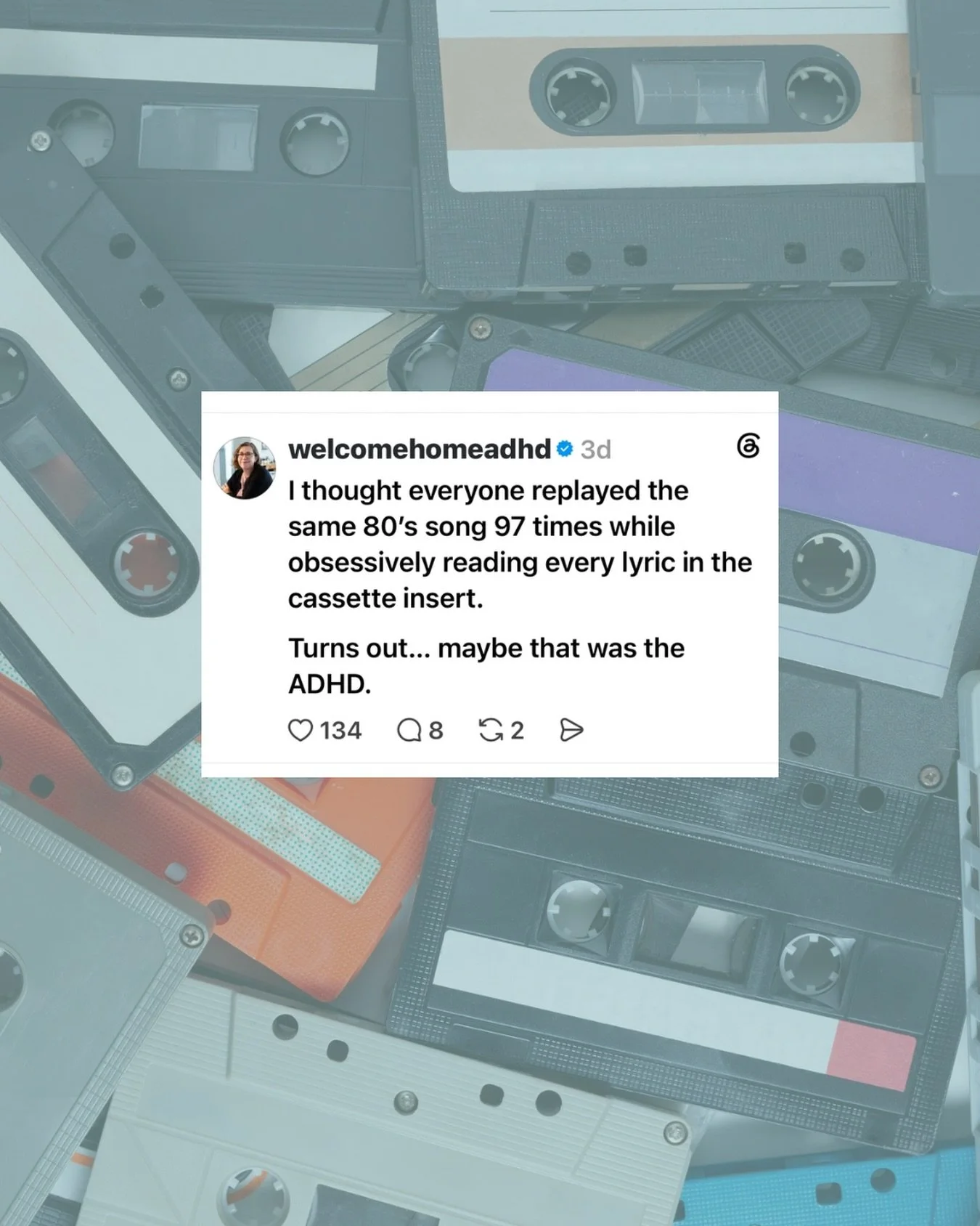 What song did you obsess over? Let me hear it! 

Hey! I&rsquo;m Kristin&mdash;ADHD therapist and educator, and your go-to for support that actually works with your neurodivergent brain. I offer 1:1 therapy and ADHD education programs to help you unde