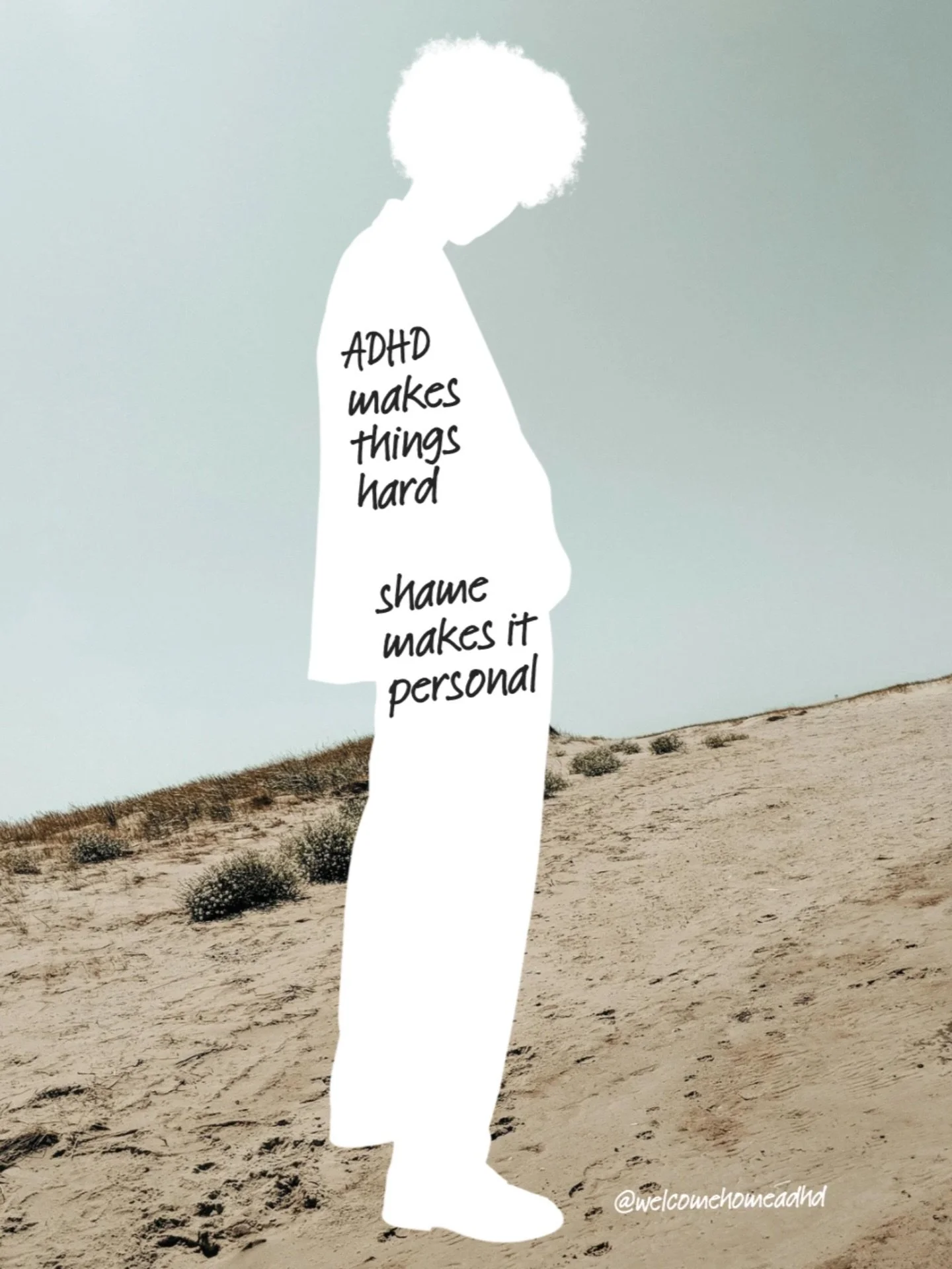 ADHD makes things hard. Shame turns it into a story about us.

A big part of the work I do with adults with ADHD is helping them untangle the shame from their ADHD struggles. 

Less &ldquo;What&rsquo;s wrong with me?&rdquo;

More &ldquo;What do I nee