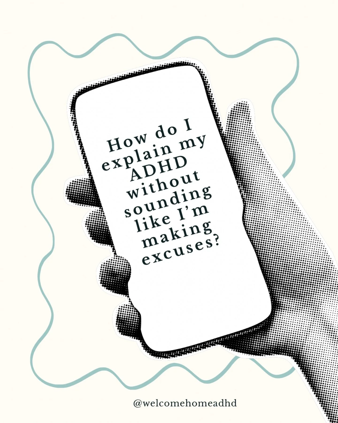 &ldquo;You&rsquo;re just using ADHD as an excuse.&rdquo;

I&rsquo;ve heard this, and it hurts. It makes me want to get all prickly and defend my entire existence.

Especially after a late diagnosis, when you&rsquo;re finally finding language for thin