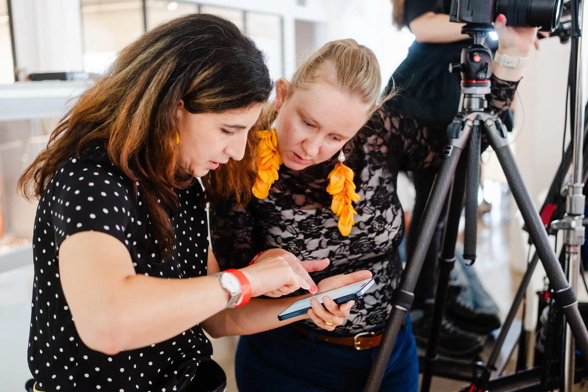 Event media team documenting a nonprofit summit with a storytelling approach
