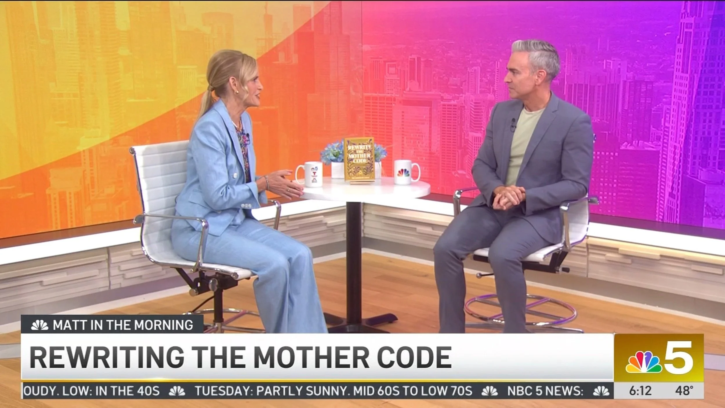 Television interview clip of Dr. Gertrude Lyons speaking on a local NBC affiliate used in her speaker reel to showcase media experience.