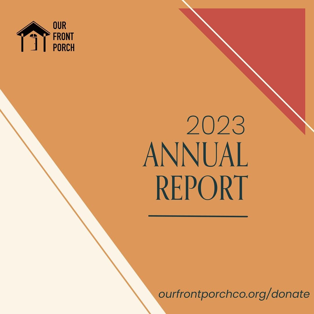 Want to see how much good your financial support accomplished in 2023? Check out our full Annual Report on our website: ourfrontporchco.org/donate

#ourfrontporch #homefirerecovery #housefire #denvernonprofit #traumatherapy #disasterrecovery #longter