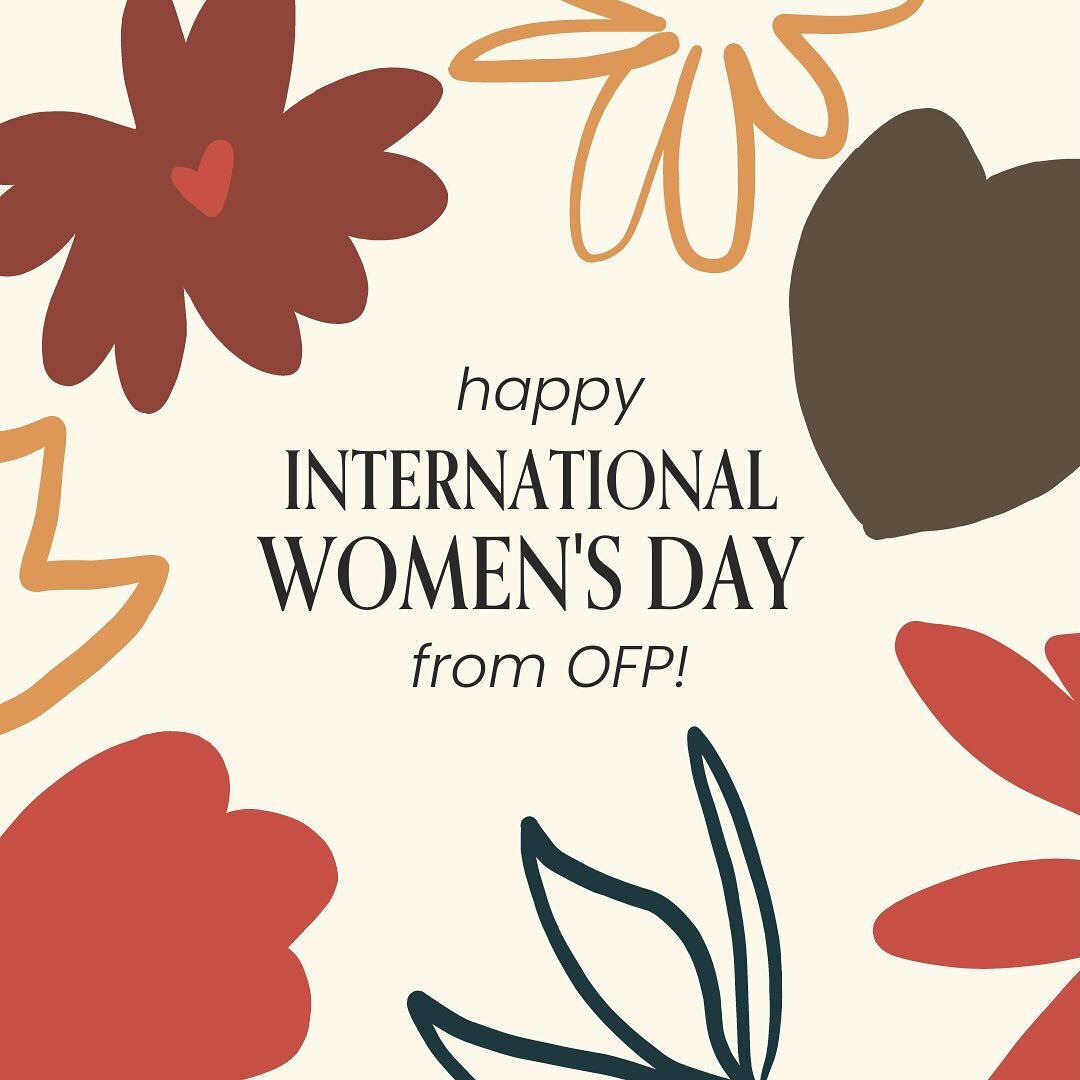From the women of OFP to all the women out there working to make the world a better place: your strength and perseverance are making a huge difference. Keep fighting the good fight! Happy International Women&rsquo;s Day! 

#ourfrontporch #homefirerec