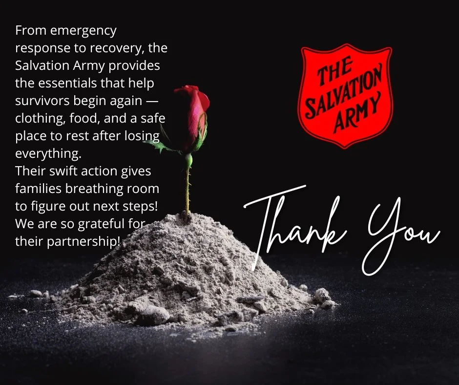 When disaster strikes, every moment matters — and @imsalvationarmy is always among the first to respond. Their compassion shows up in action: providing clothing, food, and shelter so survivors can catch their breath and begin again.
Their part