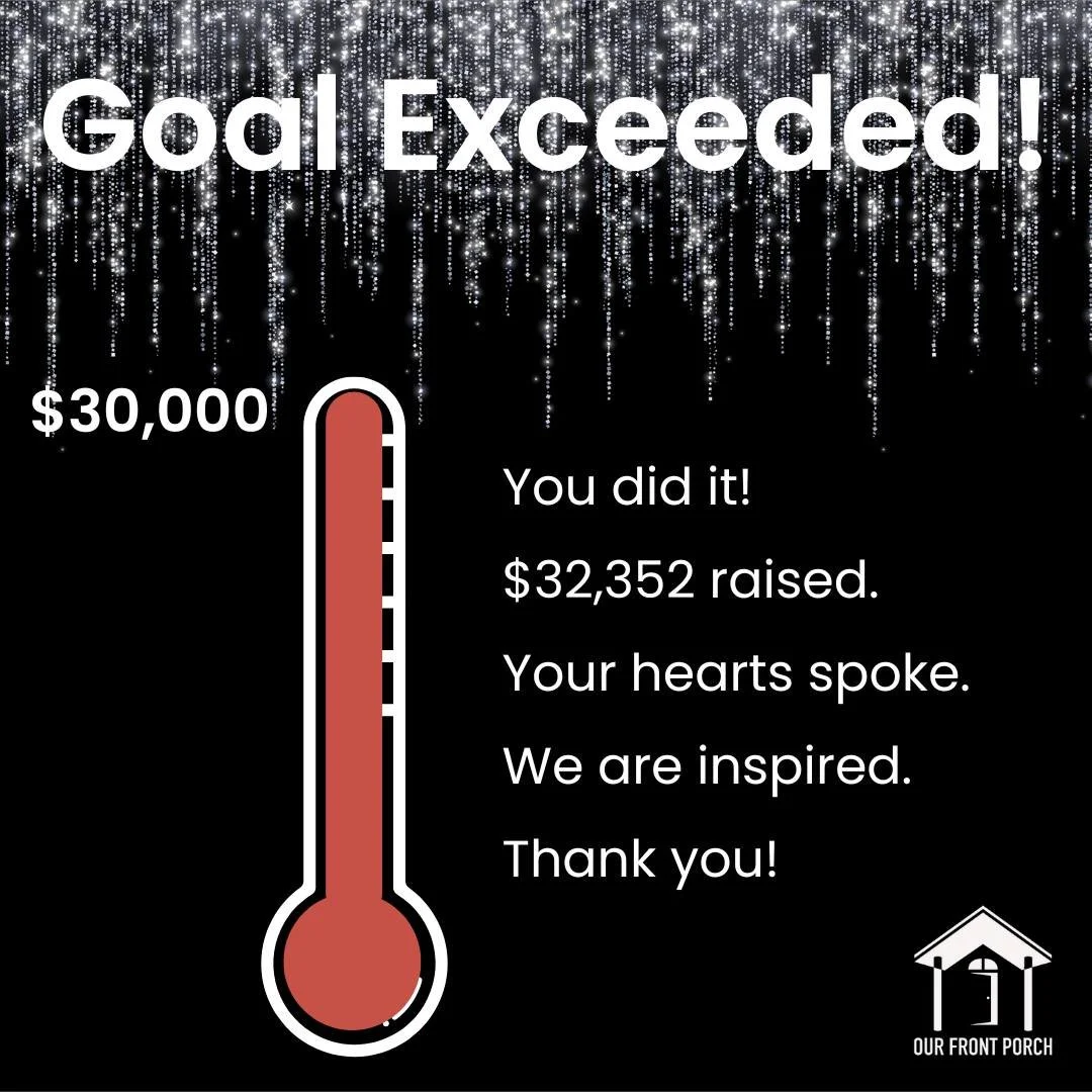 What a wonderful way to start 2026! We are humbled by your spirit and energized by your support. This is what happens when a community leads with its heart. Thank YOU for sharing the love and exceeding our end of year fundraising goal!

This year wil