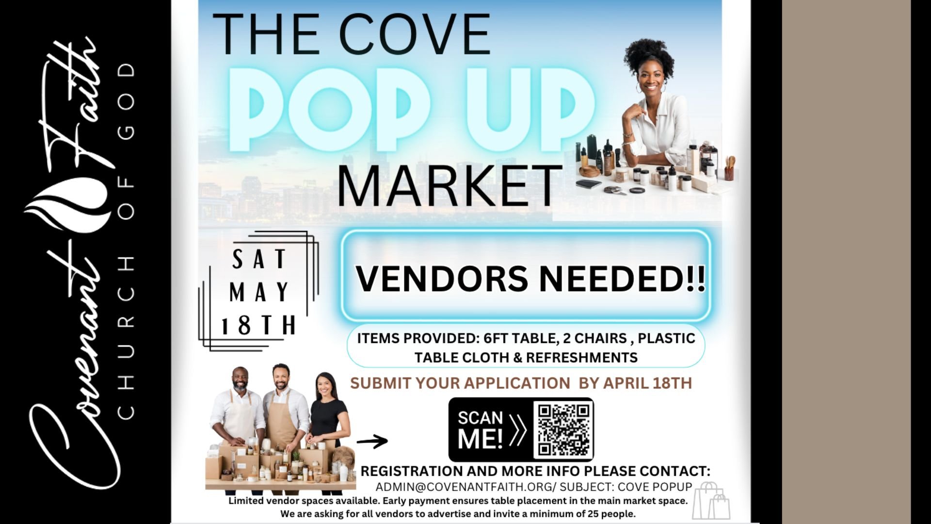 Spring Pop Up Market