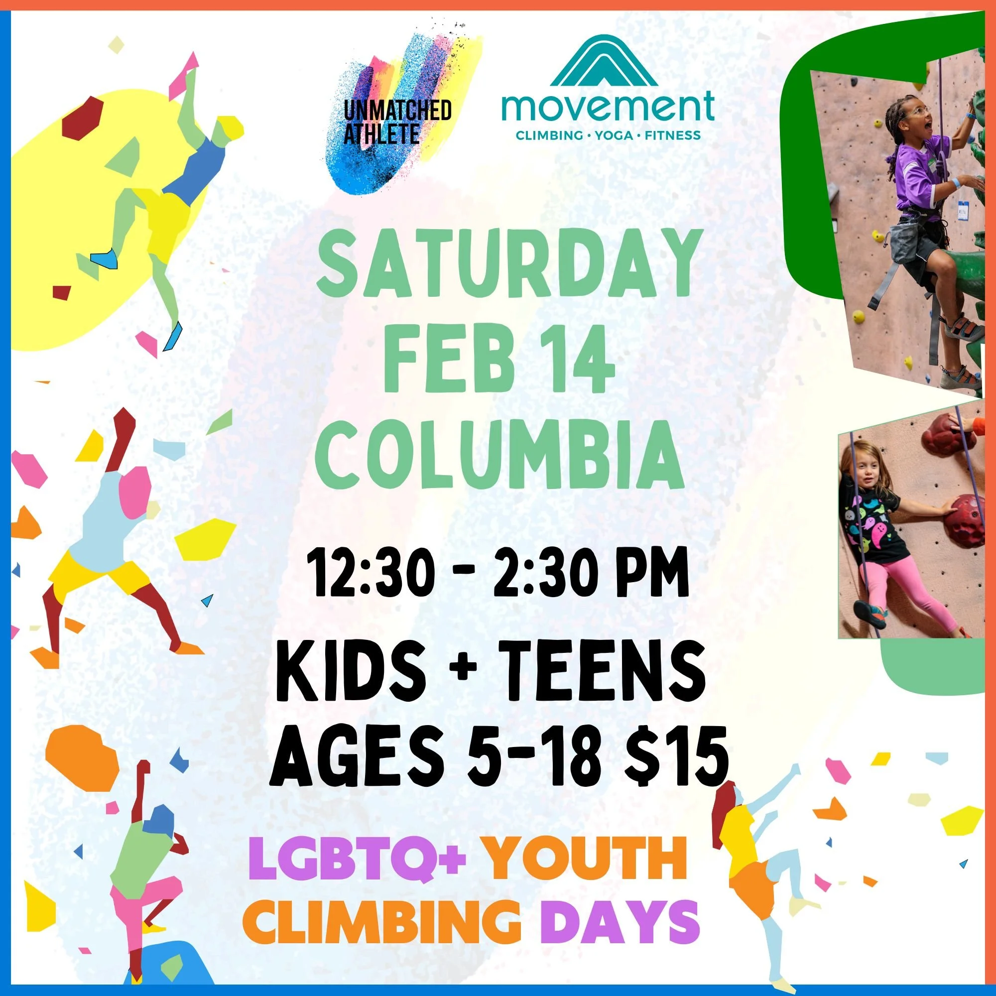 Climbing Day at Movement Columbia 02/14/26