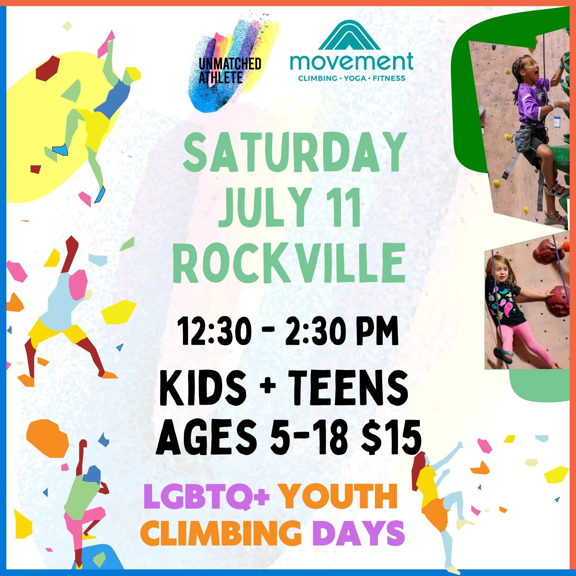 Climbing Day at Movement rockville 07/11/26 