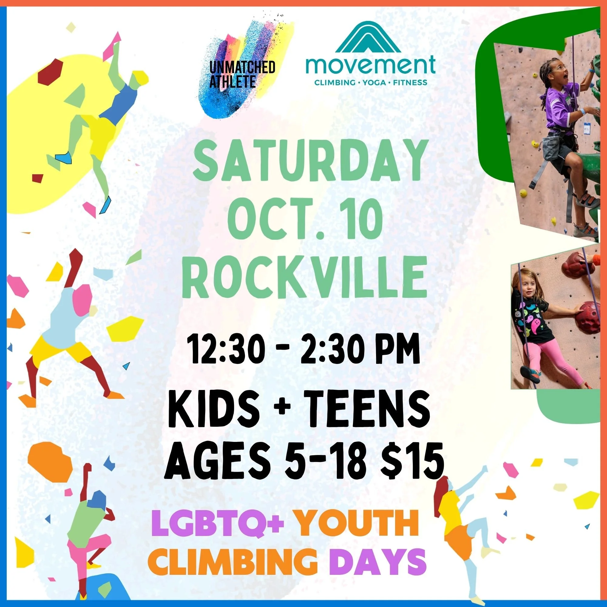 Climbing Day at Movement rockville 10/10/26