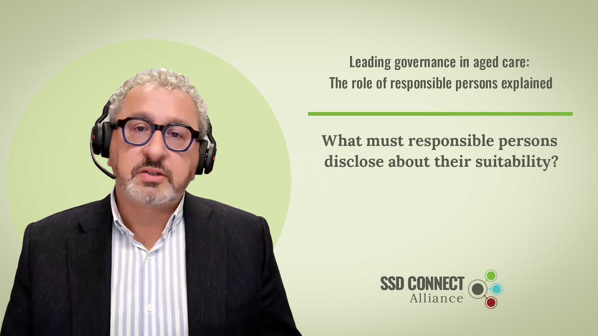 4. What must responsible persons disclose about their suitability?