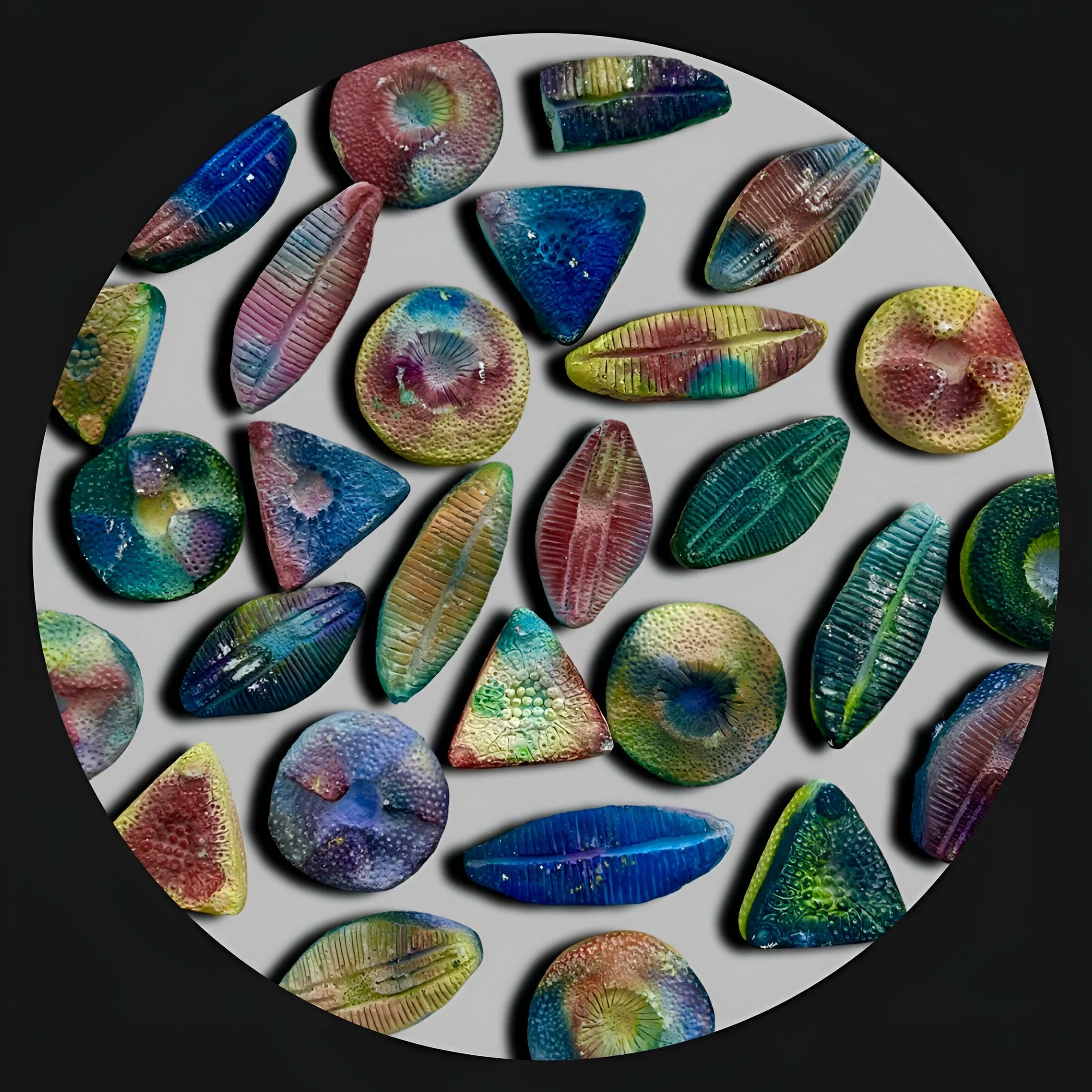 Look Closely (Diatoms)
Plaster 2025