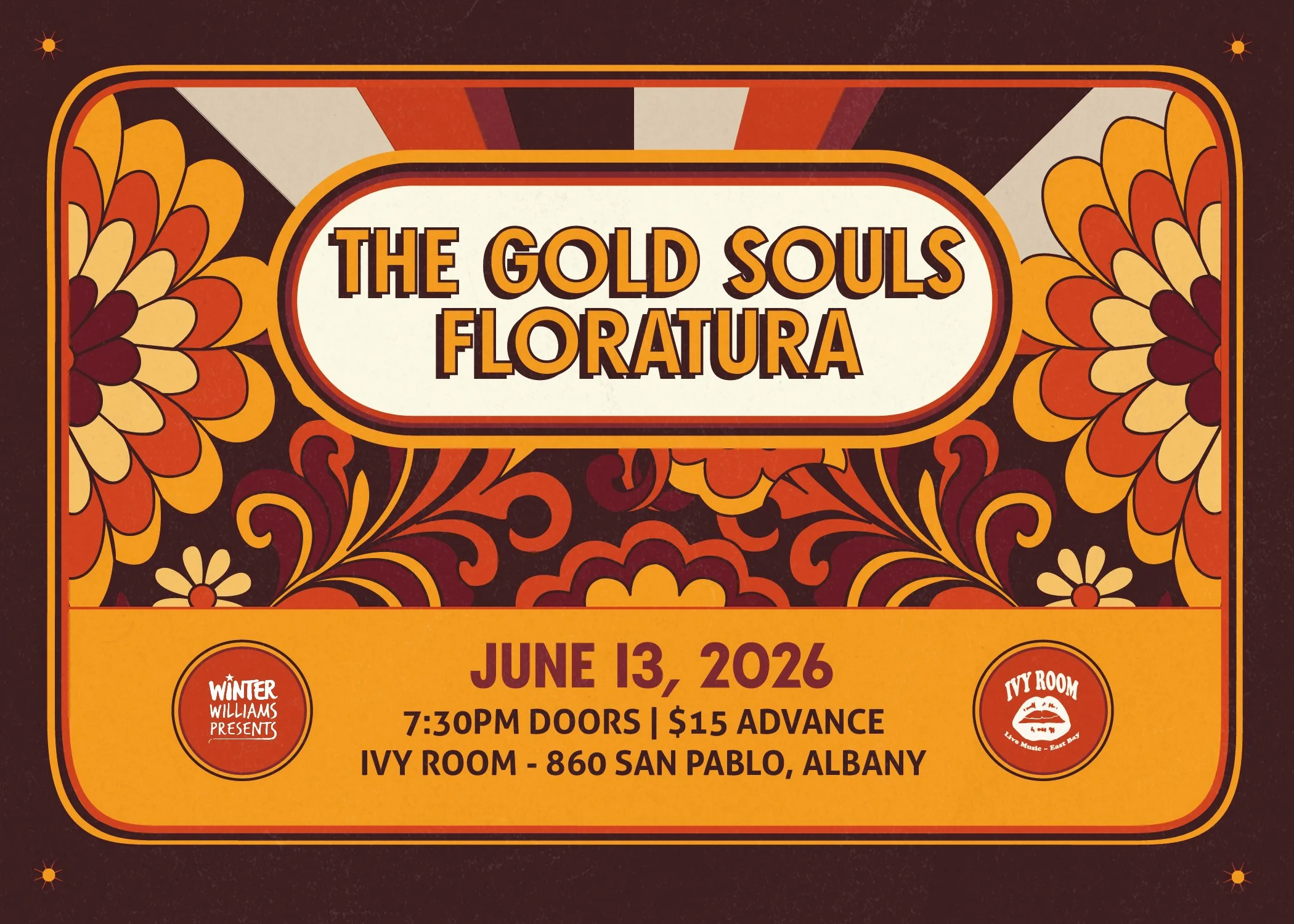 Winter Williams Presents Floratura & The Gold Souls 