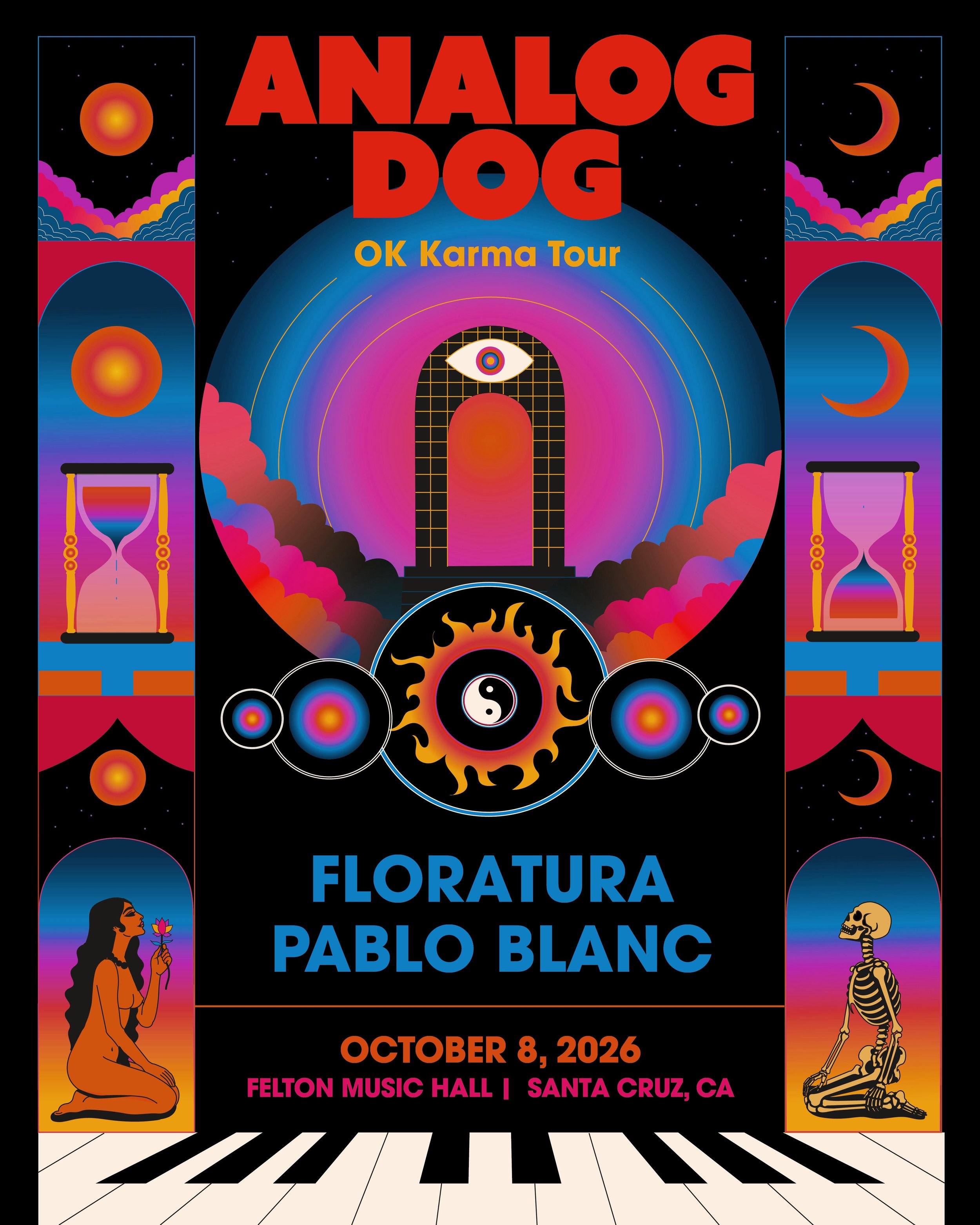 Felton Music Hall - Analog Dog, Floratura + Pablo blanc
