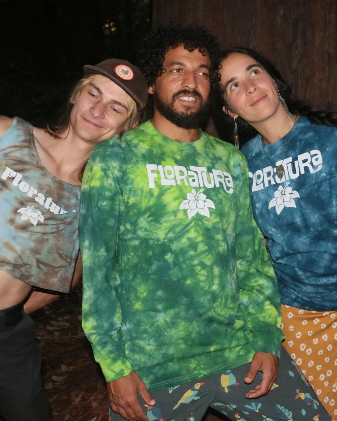 Floratura x Setera Tie Dye Long-Sleeve (Limited Edition / Handmade & Lovingly Dyed & Pressed)