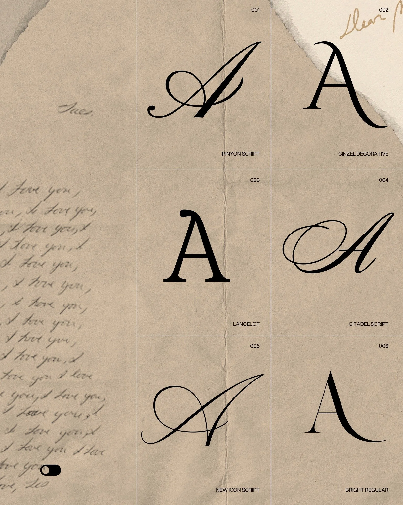 Typography Thursdays &mdash; a quiet obsession.
We&rsquo;re endlessly inspired by the nuance of a well-drawn letterform &mdash; especially when it comes to monograms, ampersands, and decorative initials.

The curve of a serif. The flick of a terminal