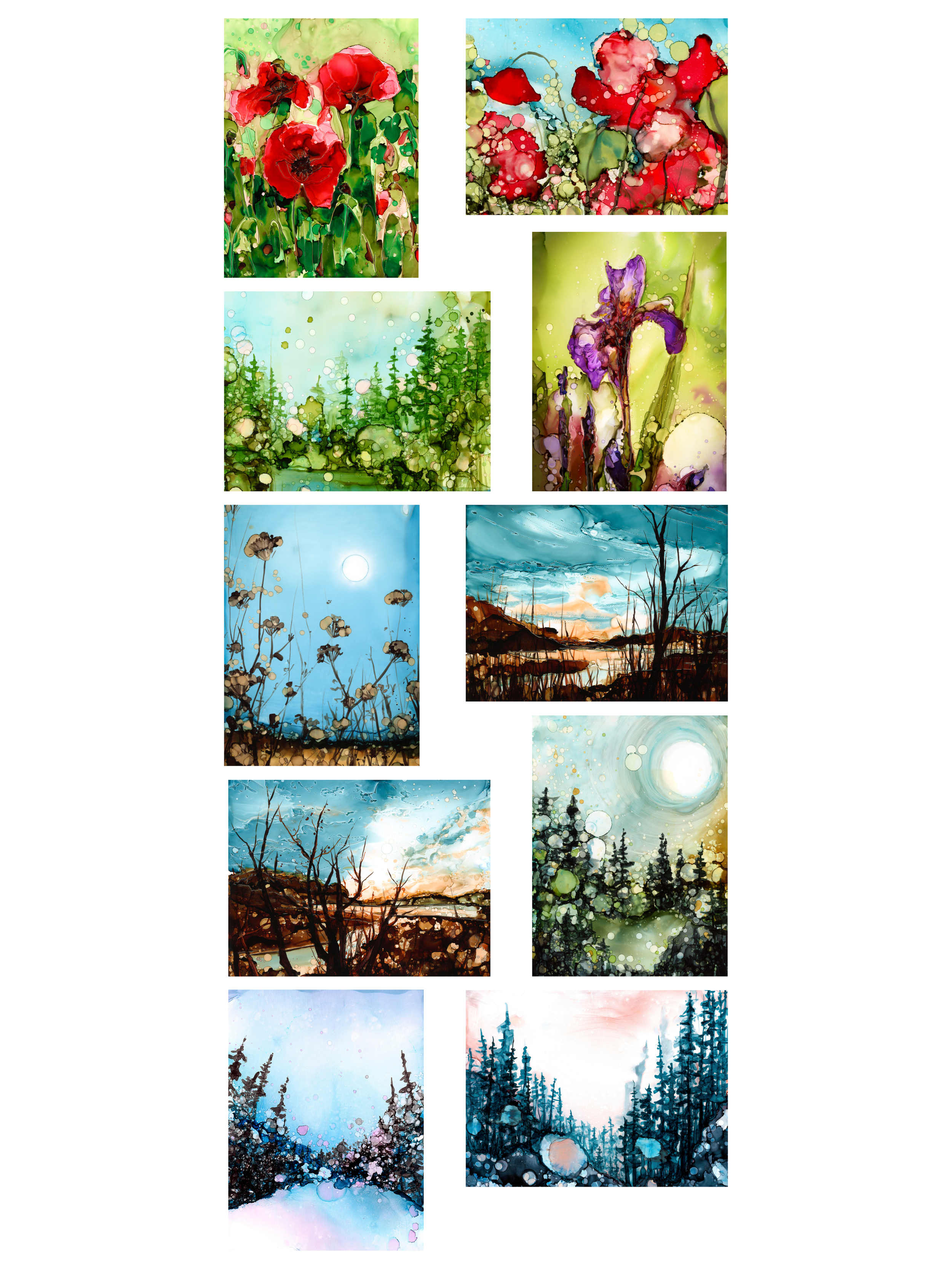 Combo Card Pack #2 - Rachel Wall Fine Art