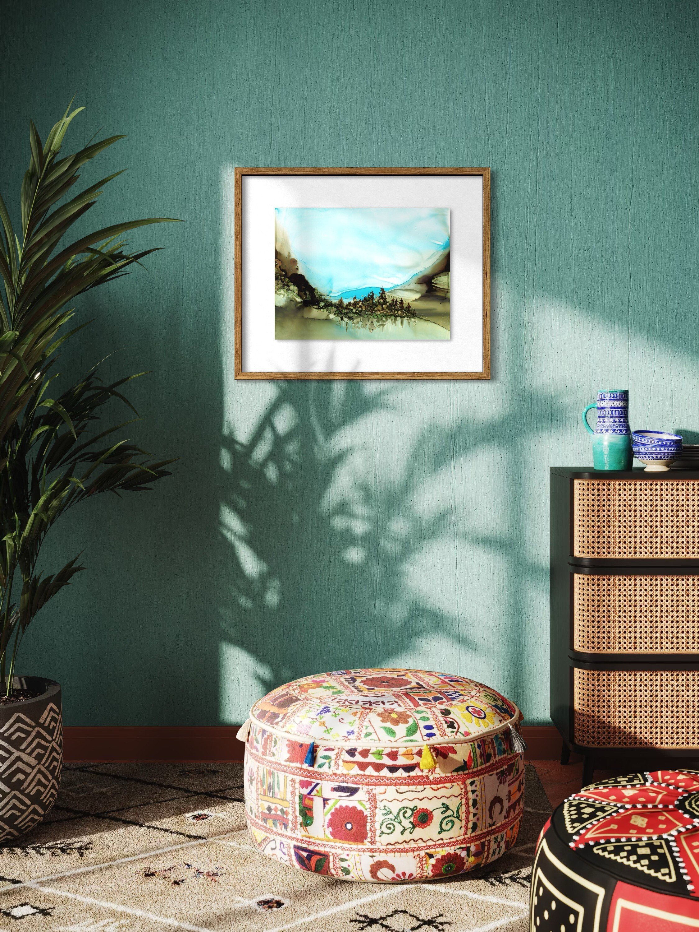 Mountain Pass Reflections - Rachel Wall Fine Art