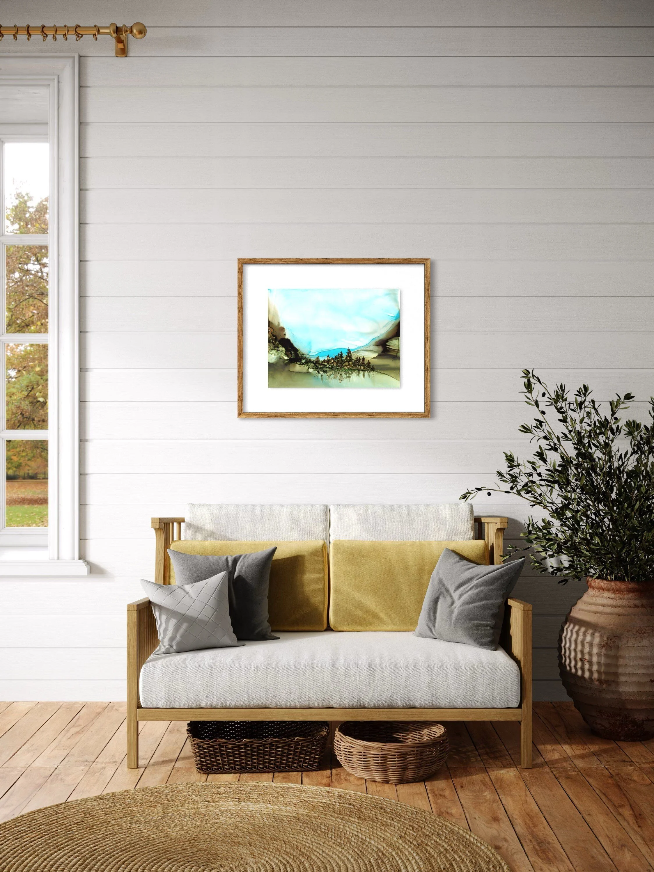 Mountain Pass Reflections - Rachel Wall Fine Art