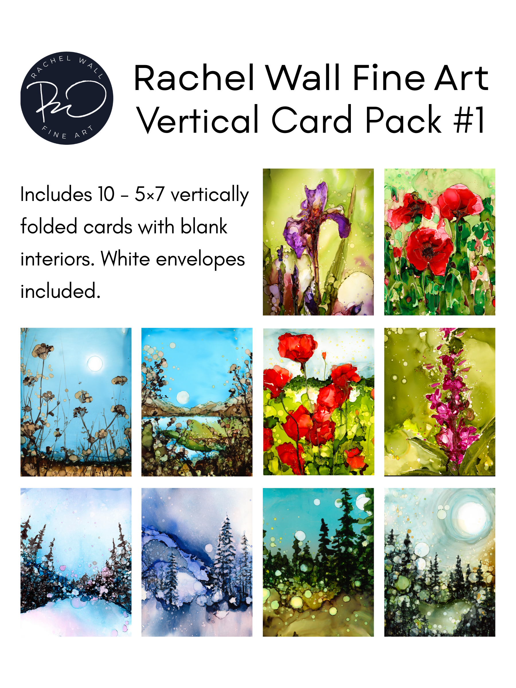 Vertical Card Pack #1