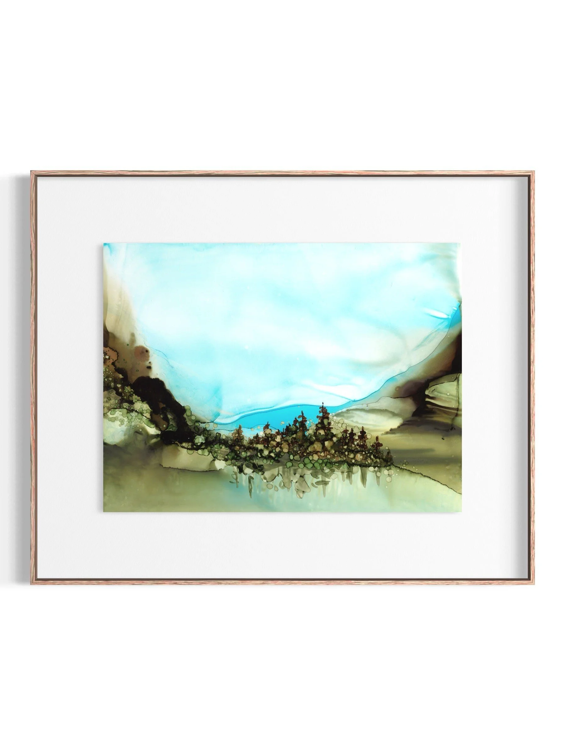 Mountain Pass Reflections - Rachel Wall Fine Art