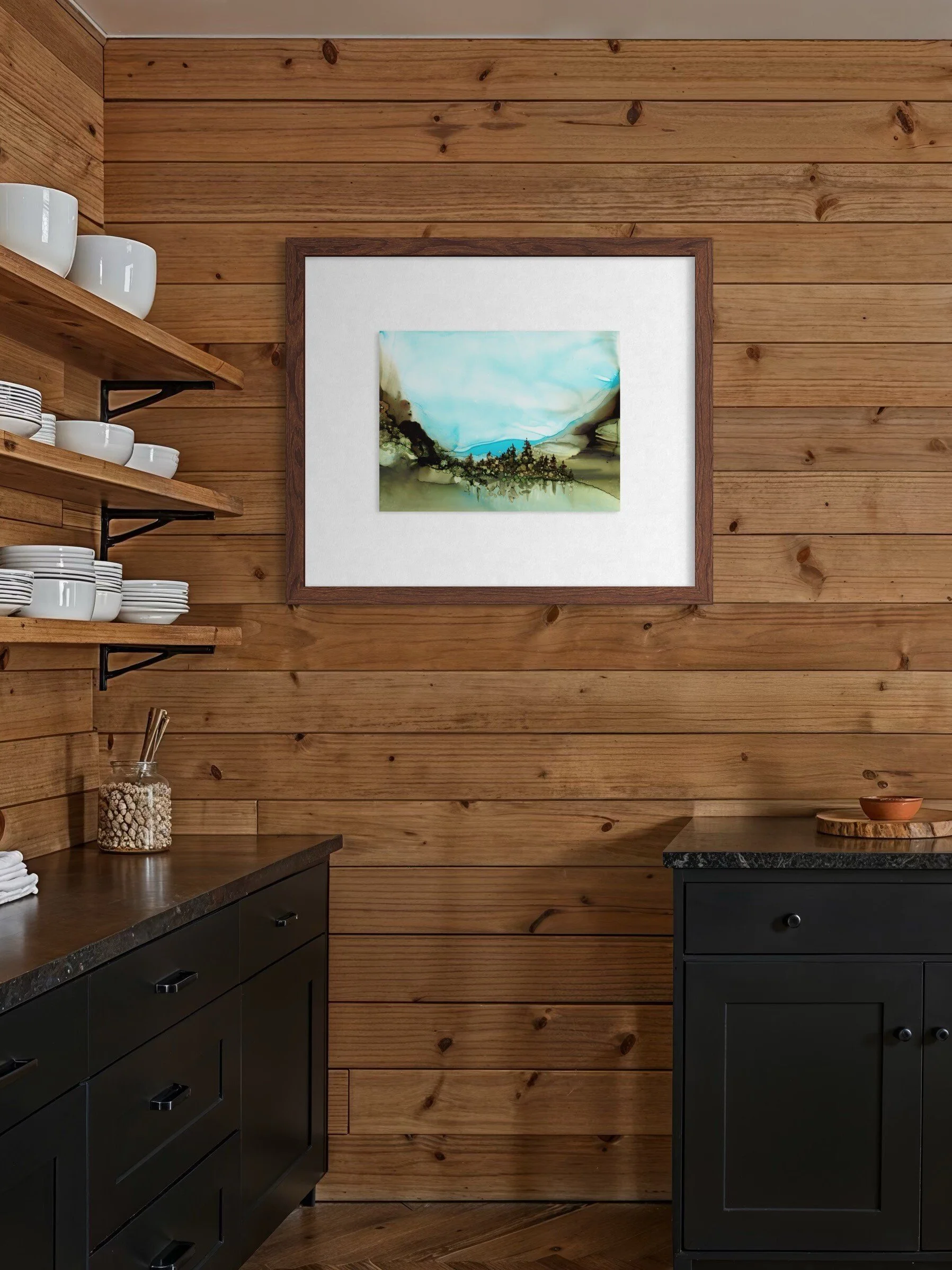 Mountain Pass Reflections - Rachel Wall Fine Art