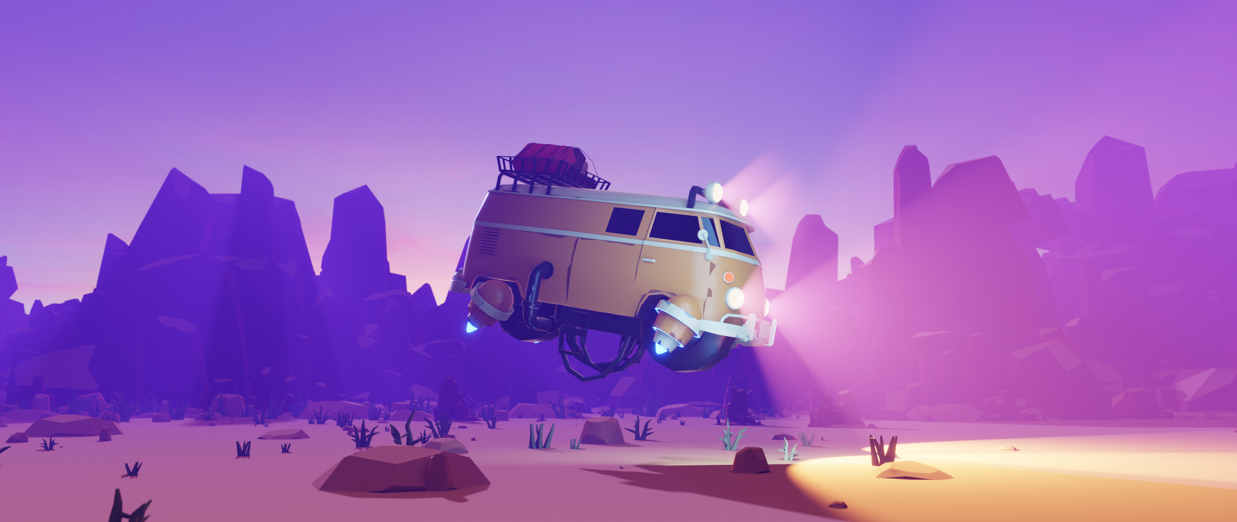 Sci-fi Van - Personal Project
